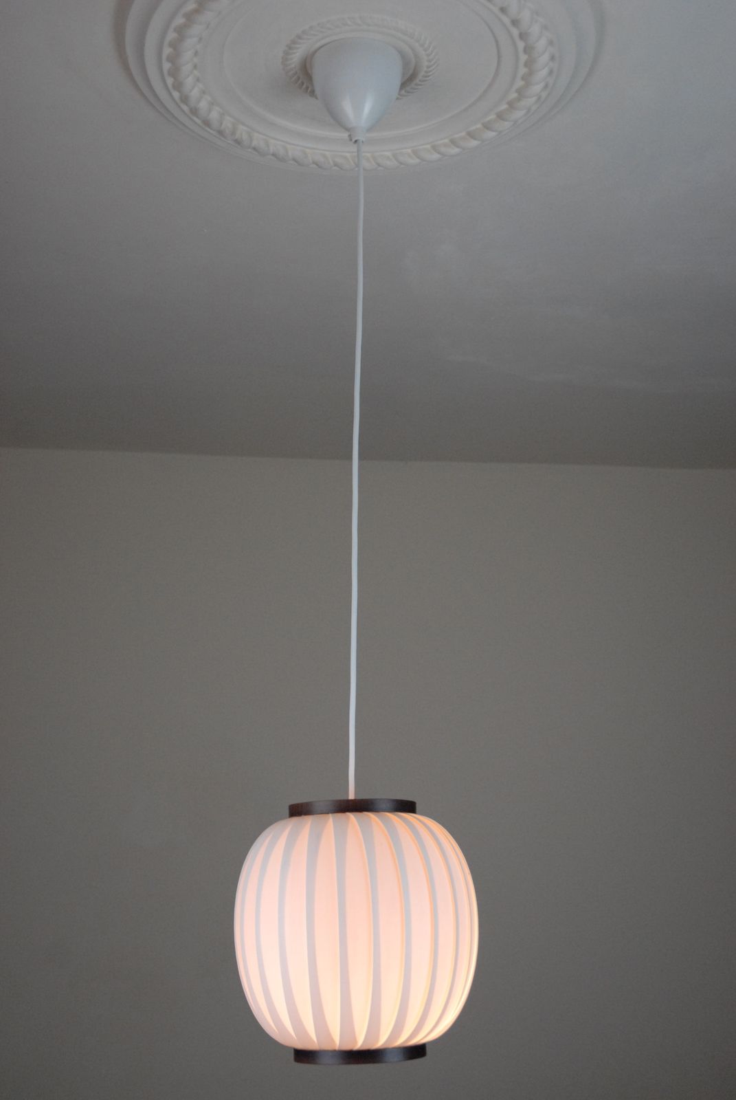 Bojan Pendant Light By Lars Eiler Schiøler For Hoyrup Light, Denmark. 1970 photo for sale