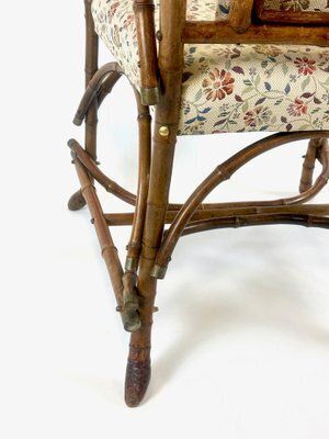 photo buy Austrian Art Noveau Bamboo Side Chair, 1900s