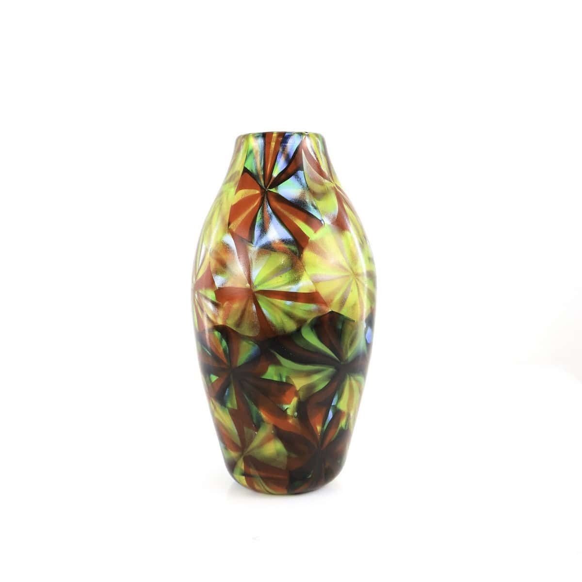 Vase From The Stellati Series, Fratelli Toso. Designer Pollio Perella, 1950s 1960s