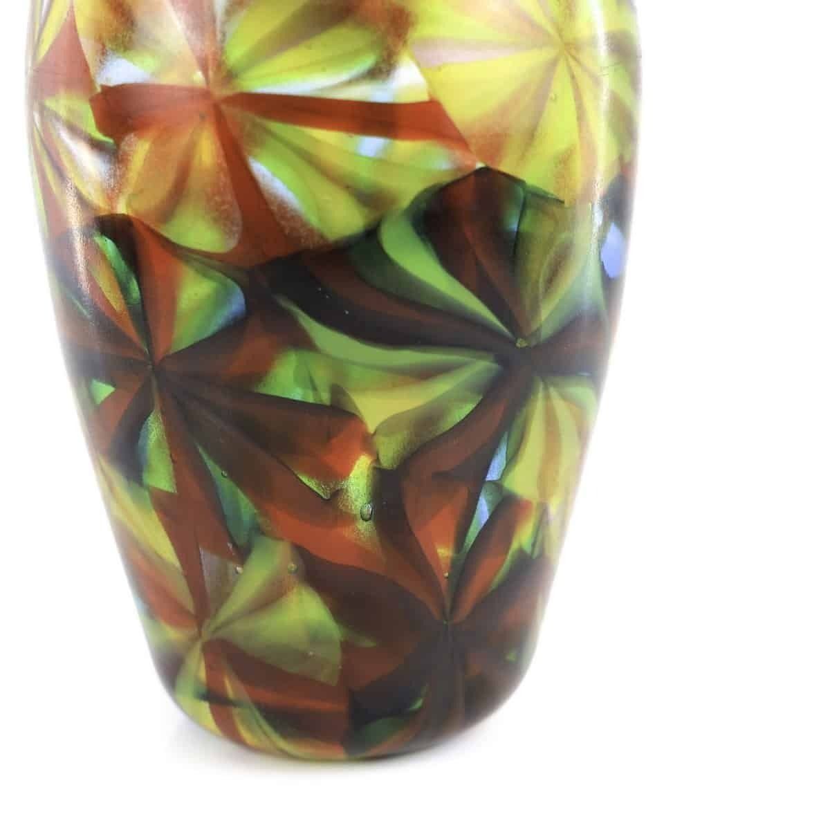 Vase From The Stellati Series, Fratelli Toso. Designer Pollio Perella, 1950s 1960s photo for sale