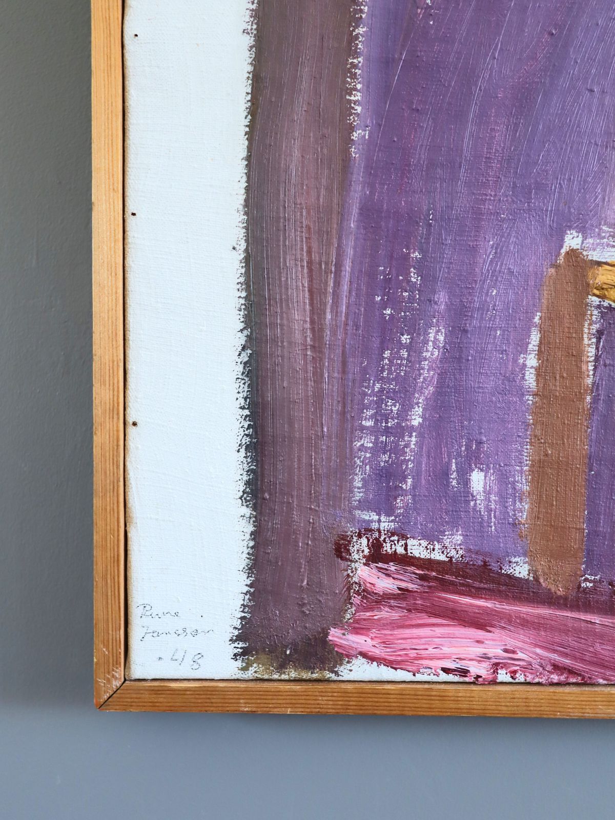 Chair By The Wall  Oil Painting photo buy