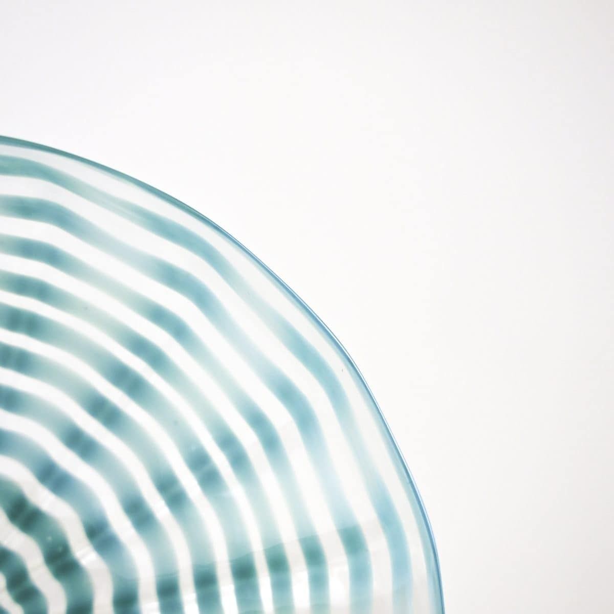 Glass Plate By Carlo Scarpa For Venini, Variegated Zigrinati Series, 1930s 1940s photo 3062.0