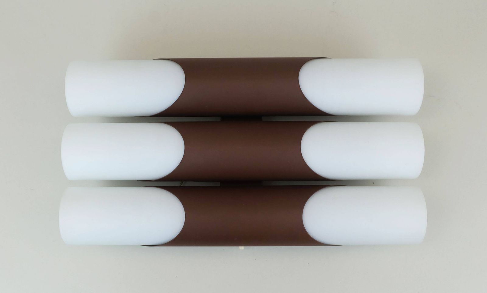 photo furniture Wall Lamp Design Klaus Link For Neuhaus Leuchten 1960s Metal Satin Glass