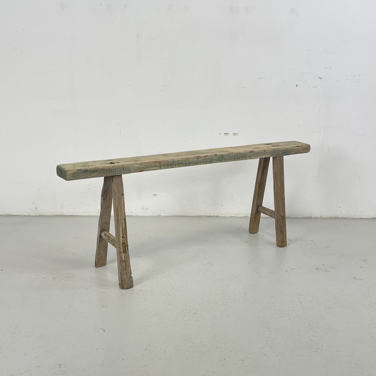 Rustic Wooden Pig Bench