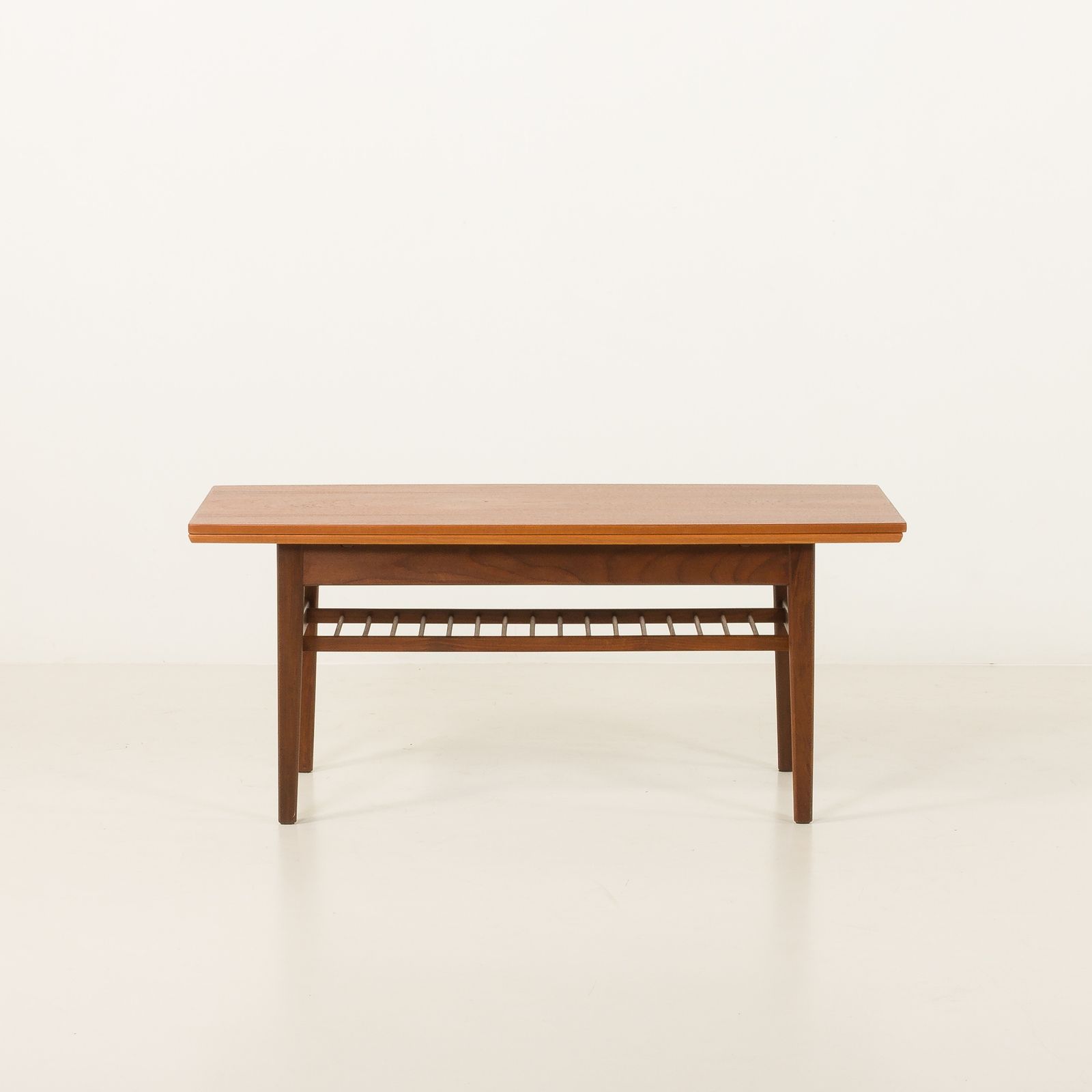 1049.0 Vintage Elevator Teak Table Attr. To Kai Kristiansen, 1960s photo