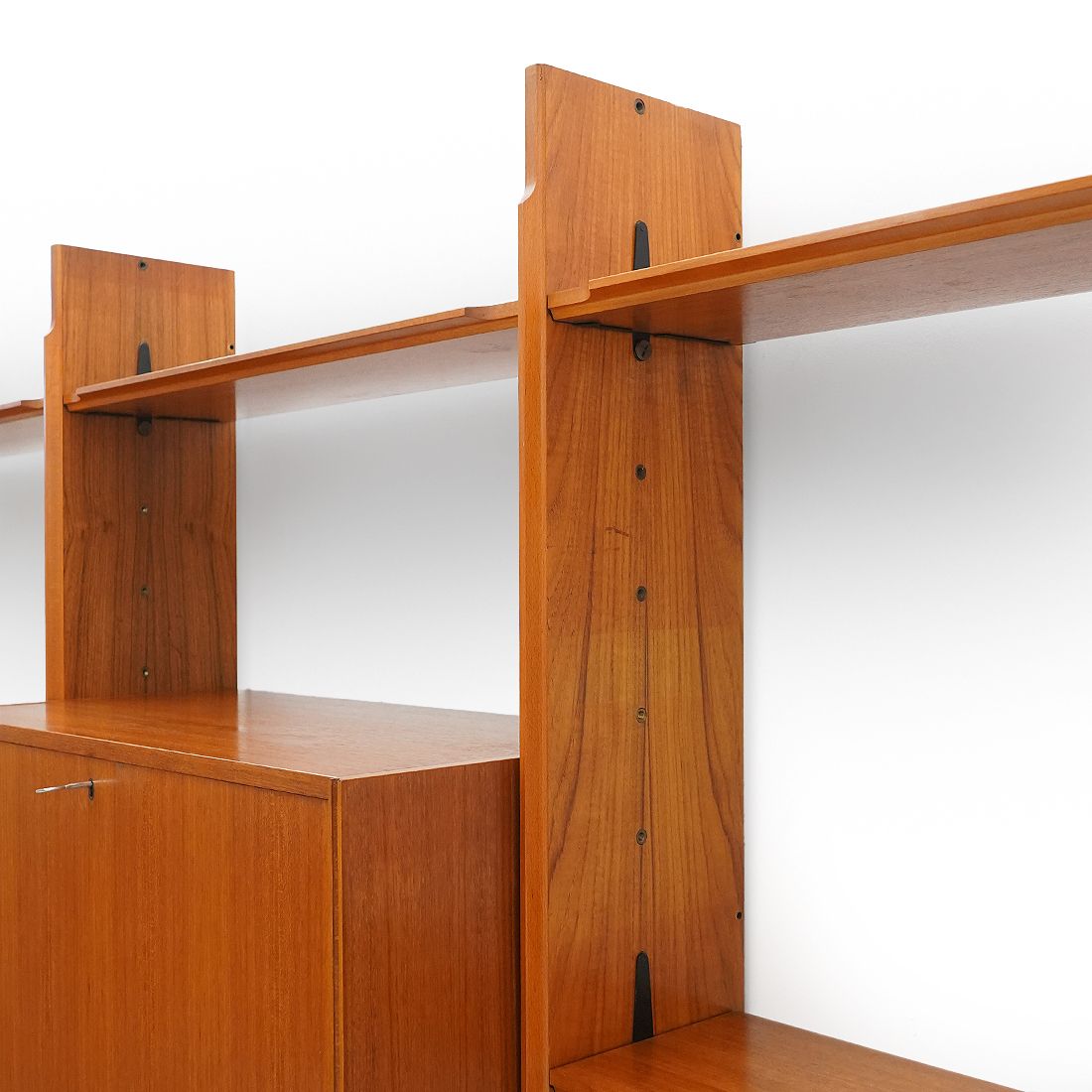 Bookcase With Wooden Uprights By Av Arredamenti Contemporanei, 1960s photo vinterior