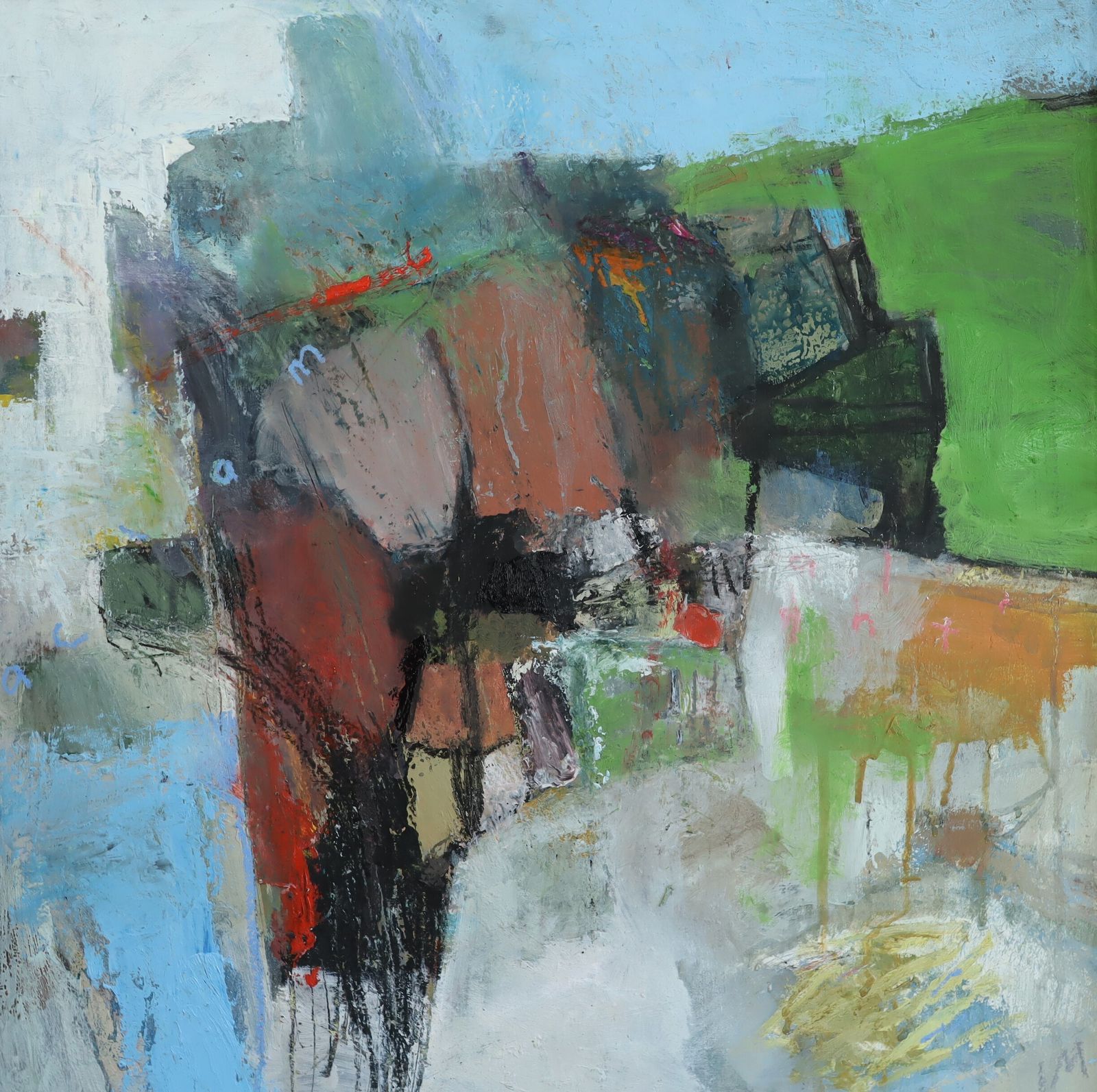 Southern Shore, Oil Painting, Modernist photo buy