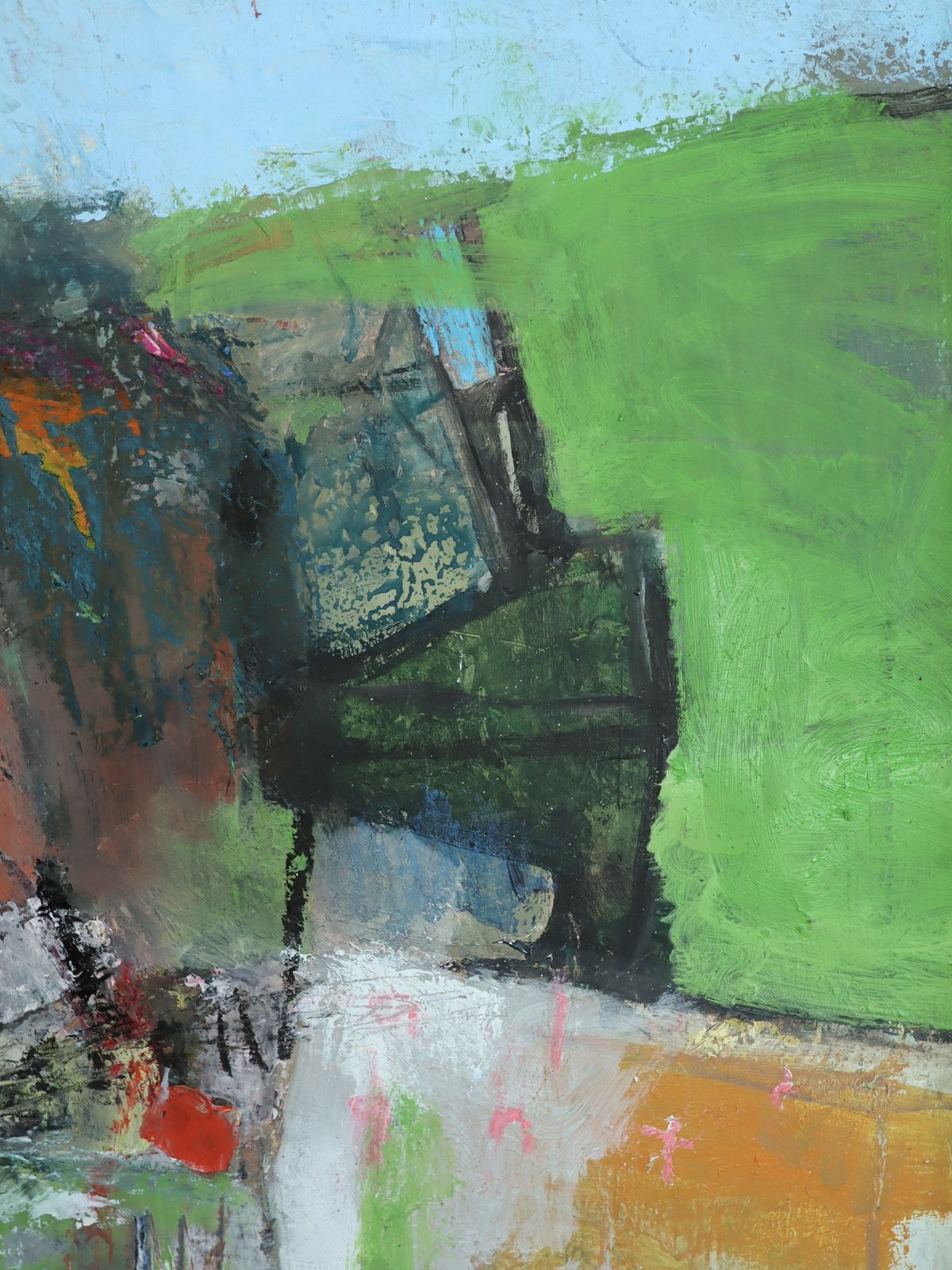 Art Southern Shore, Oil Painting, Modernist photo