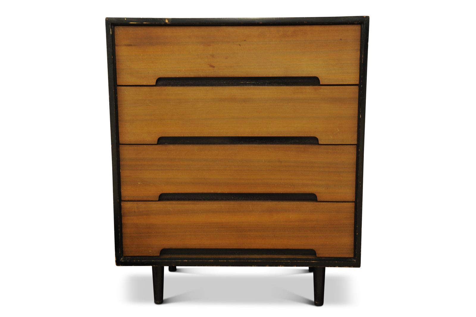 Stag C Range Walnut Chest Of Four Drawers By John & Sylvia Reid, 1960s photo furniture