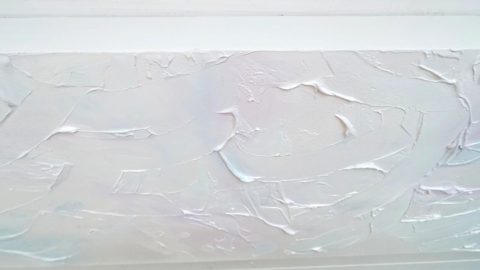New Original Abstract Painting On Canvas Soothing Sky James Lucas 80x30cm photo buy