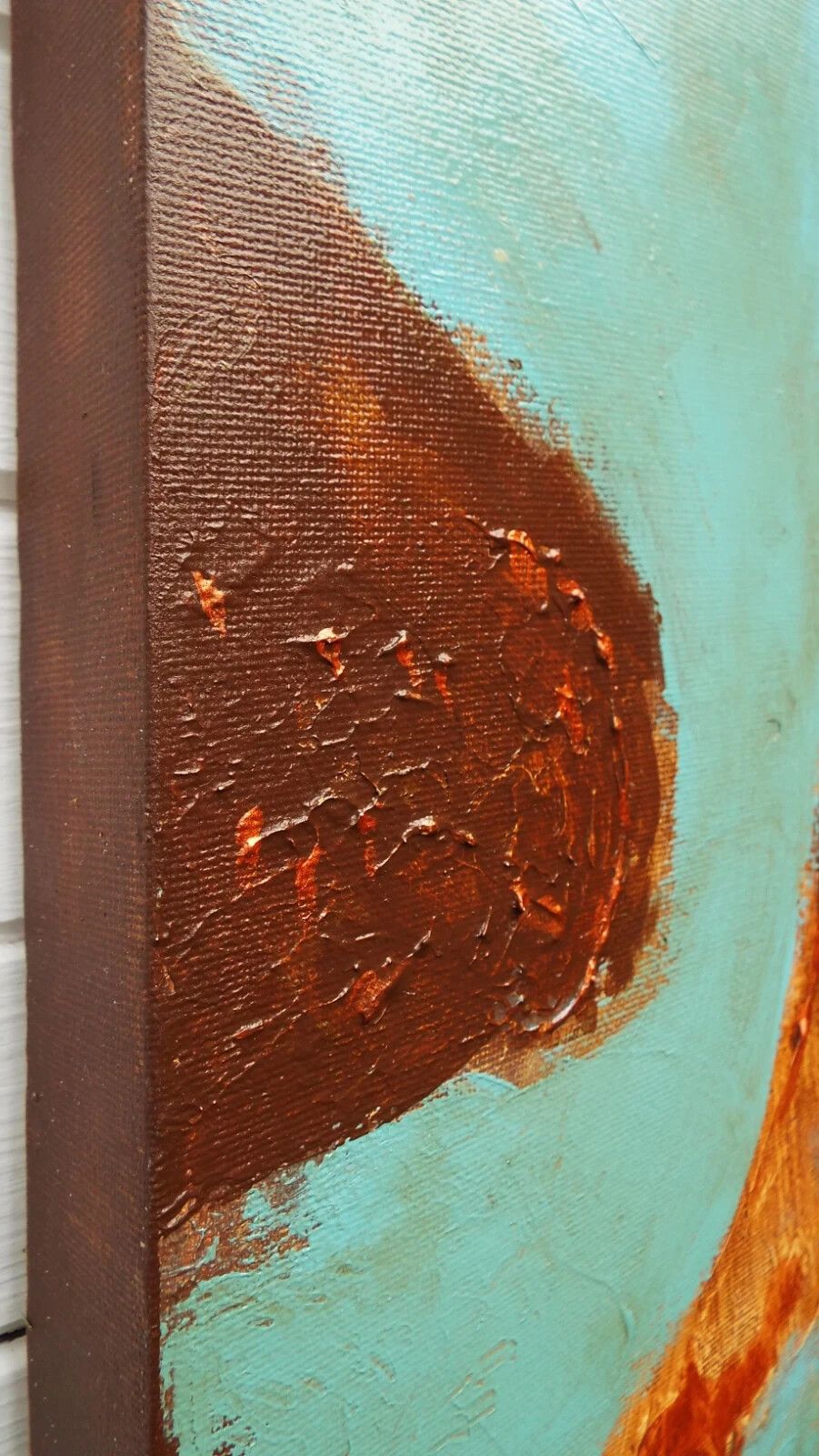 photo furniture New Original Abstract Figurative Painting Broken Abstract  James Lucas 80x30cm
