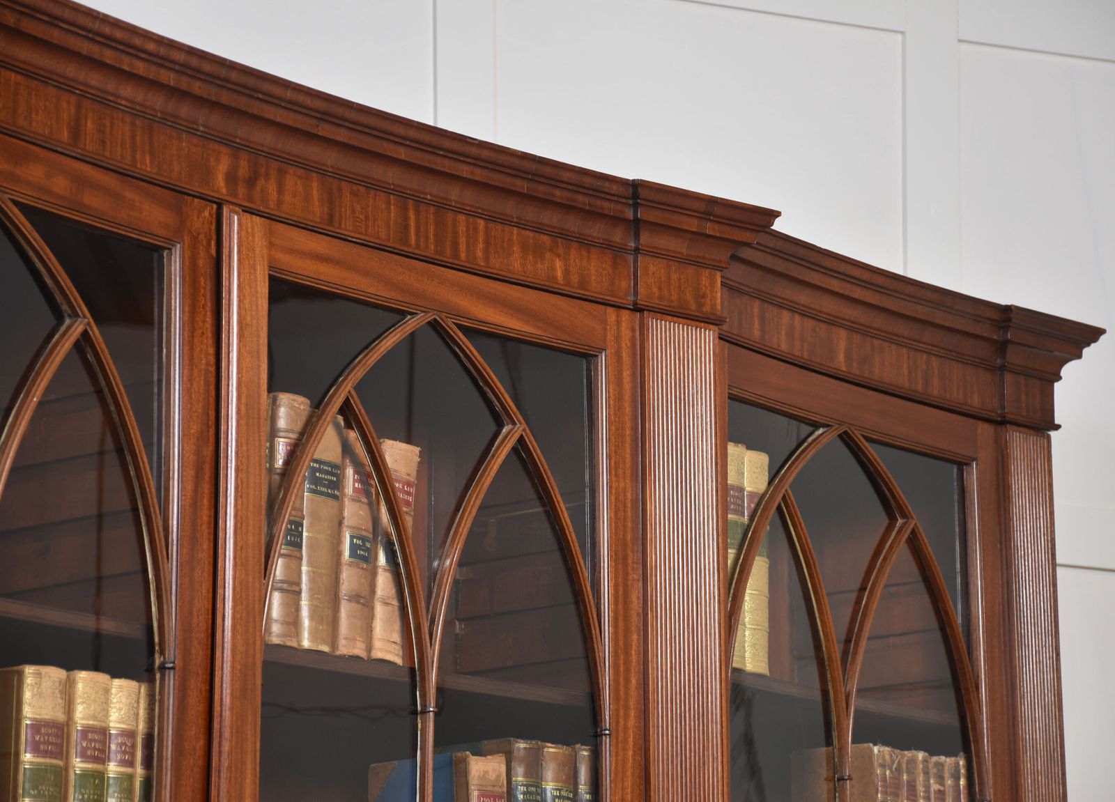 photo for sale Regency Mahogany Library Bookcase