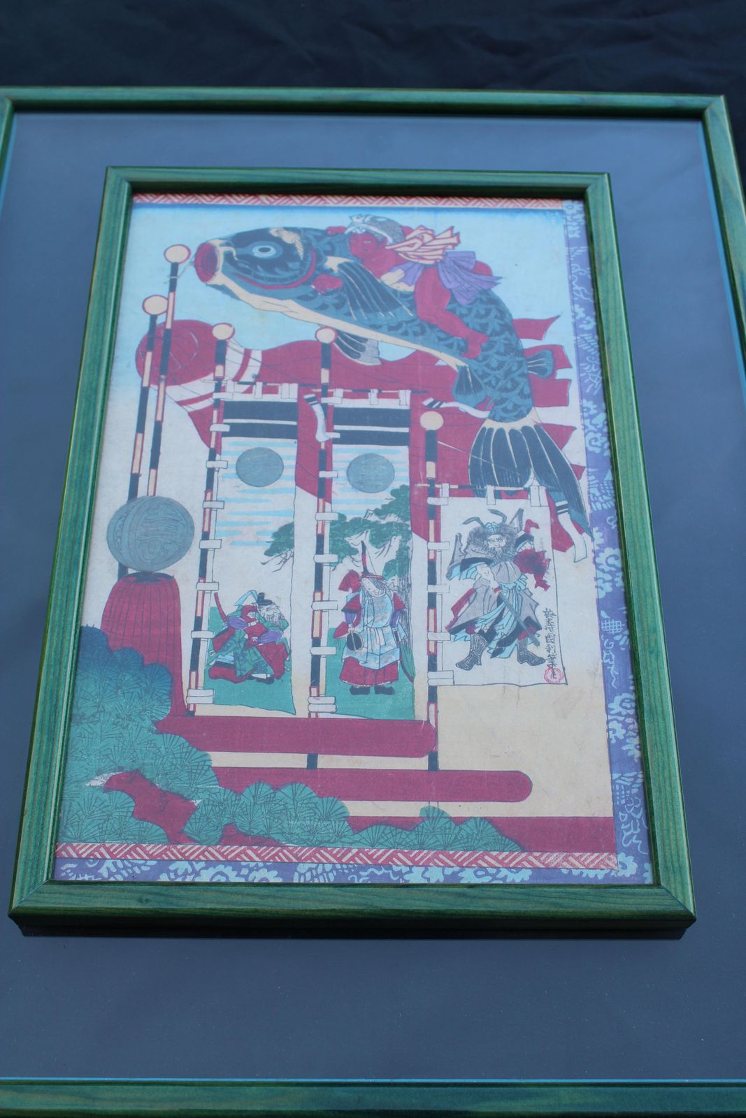 Print Toyohara Chikanobu Japan Woodblock 1880 photo buy
