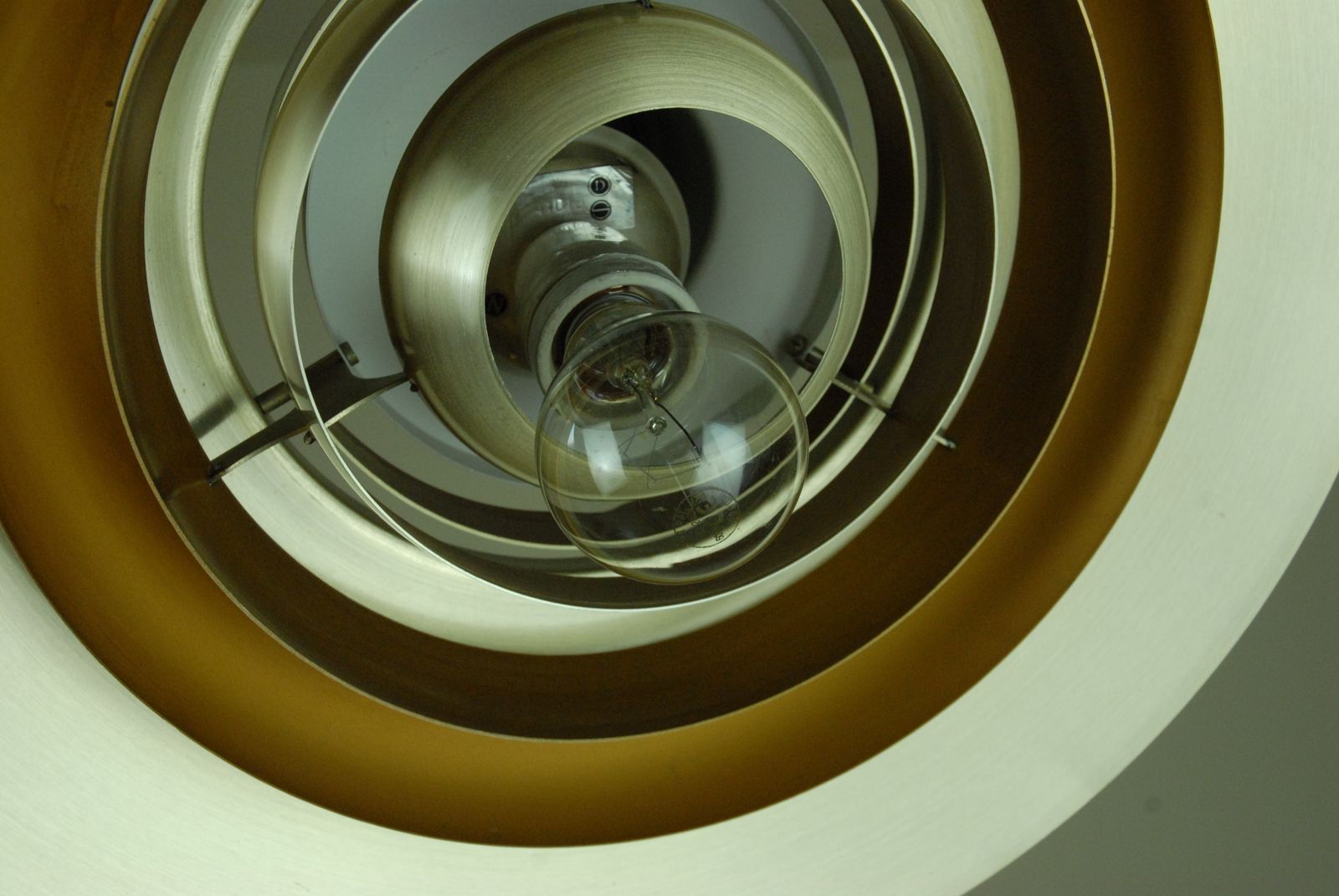 Pendant Lamp By Preben Fabricius And Jørgen Kastholm For Nordisk Solar Compagni, Denmark, 1980s photo vintage