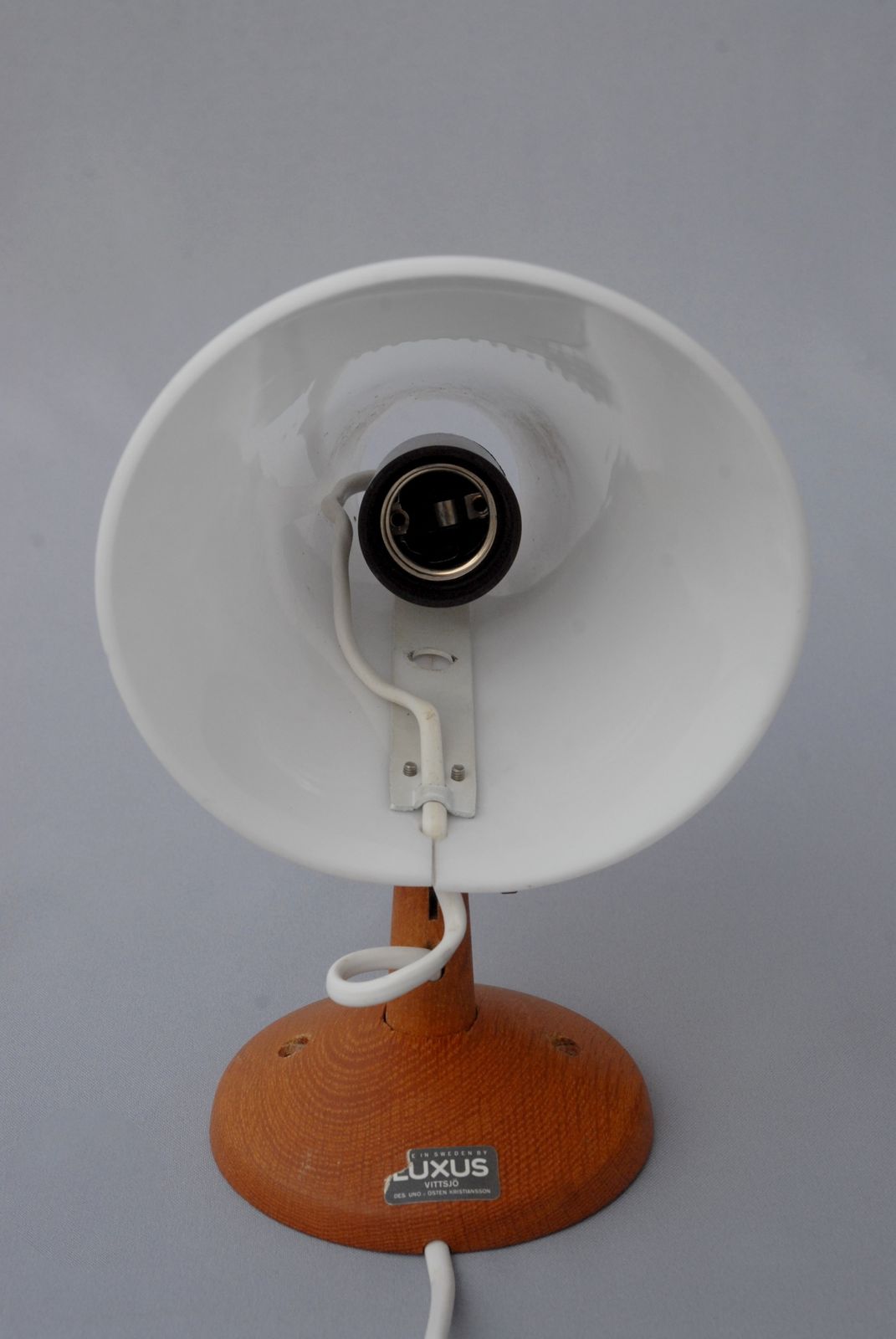Model 713 Wall Lamp By Uno & östen Kristiansson For Luxus Vittsjö, Sweden, 1960s photo vinterior