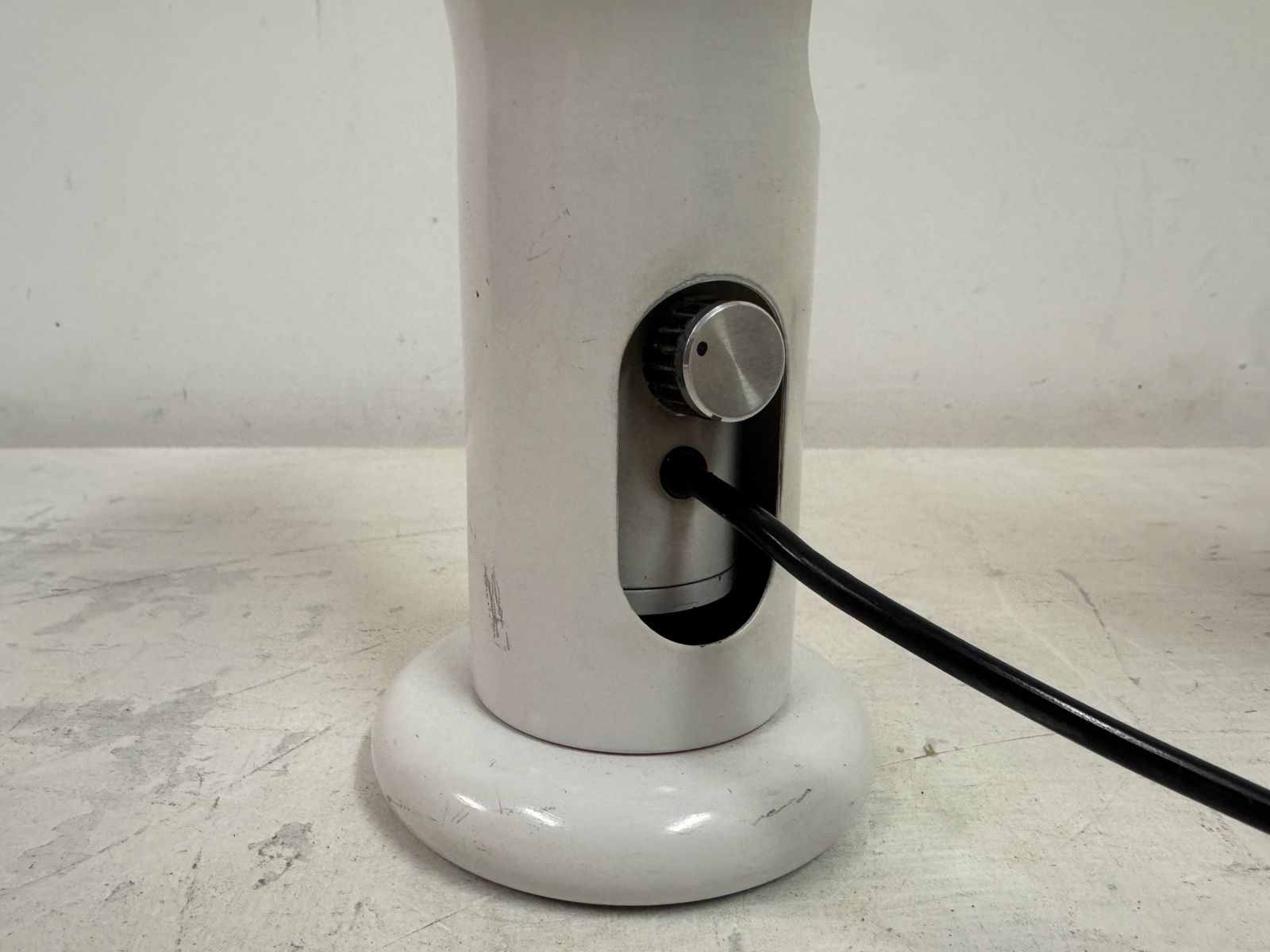 Pair Of 'Flash' Model 2207 Table Lamps By Joe Colombo For O Luce, Italy, 1960s photo Lighting