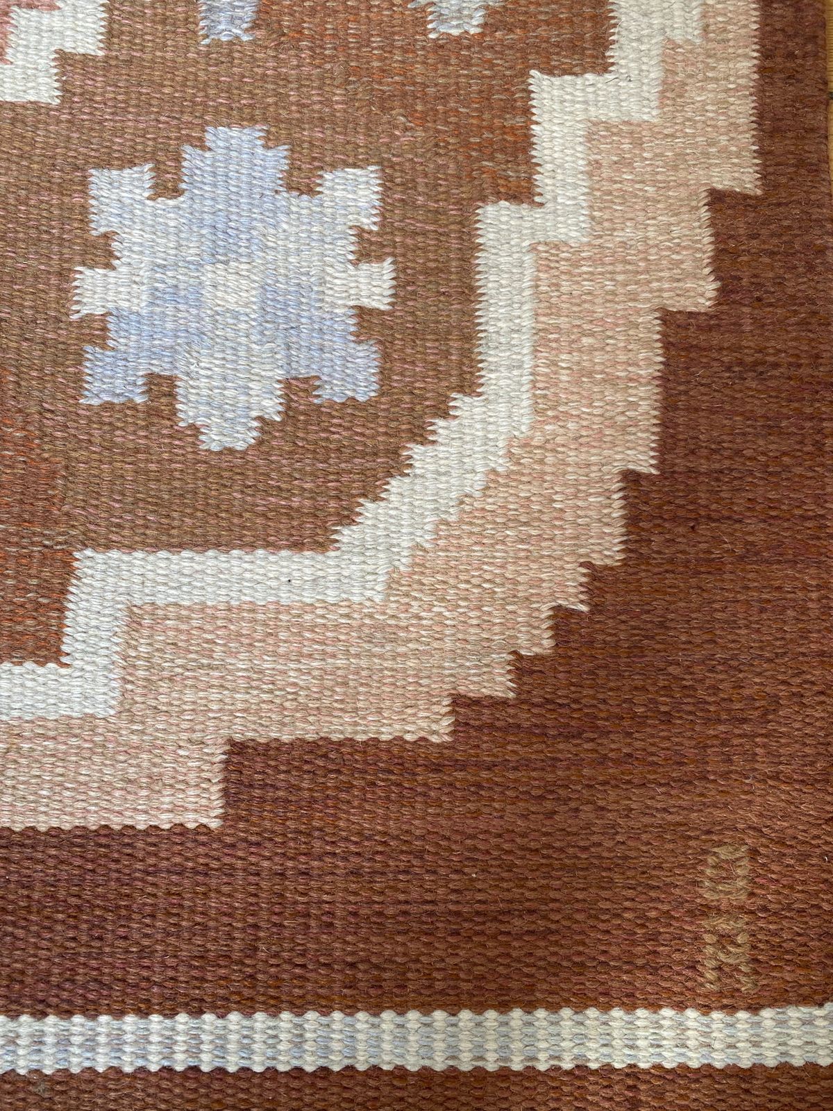 Mid Century Swedish Wool Rug photo Textiles
