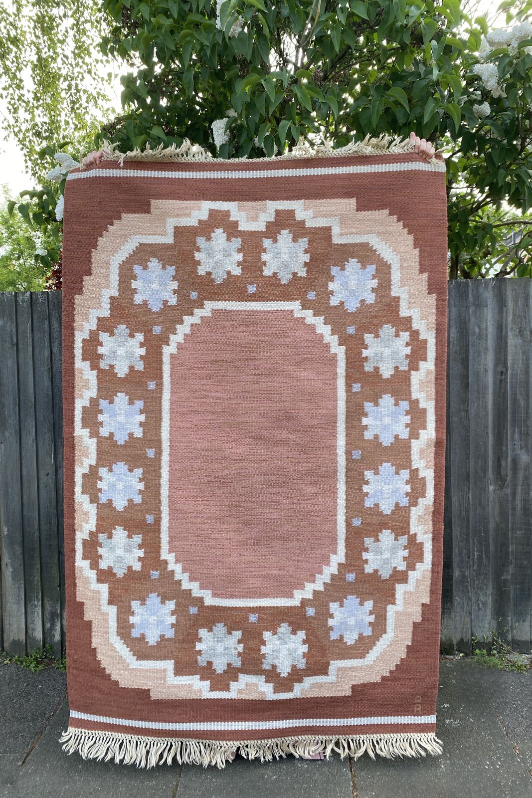 Mid Century Swedish Wool Rug