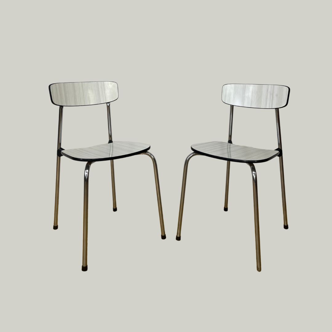Pair Of Retro Tavo Dining Chairs