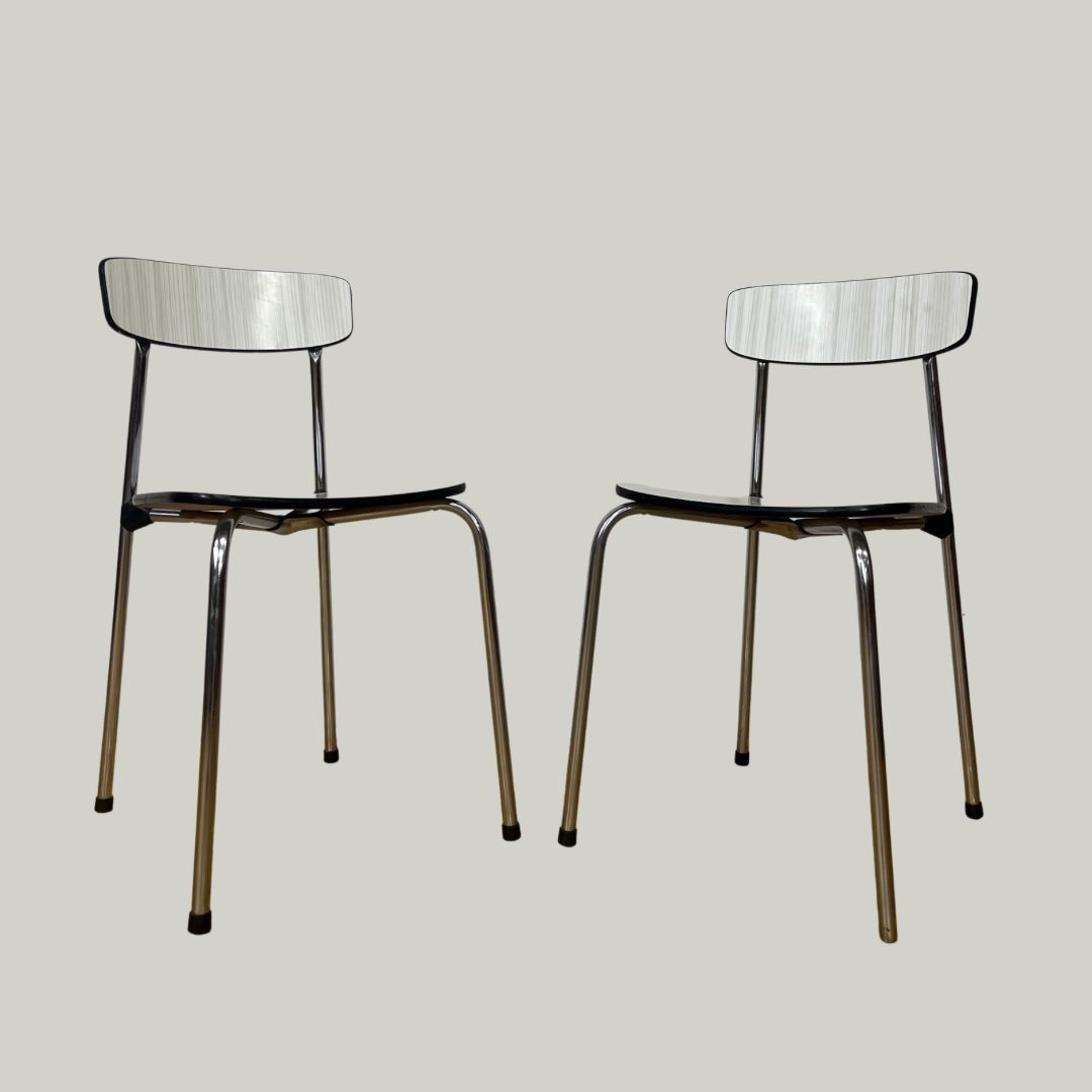 Pair Of Retro Tavo Dining Chairs photo vinterior