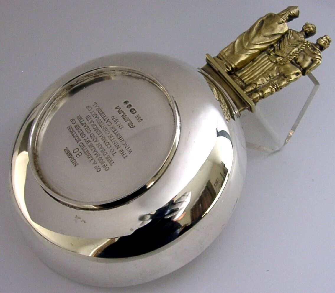 Aurum 220g Sterling Silver Winchester Cathedral Bowl 1979 Aurum Hector Miller photo furniture