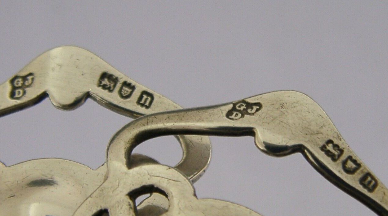 Art Nouveau Sterling Silver Cutlery Rests 1908 Antique Cymric Knox ? photo buy
