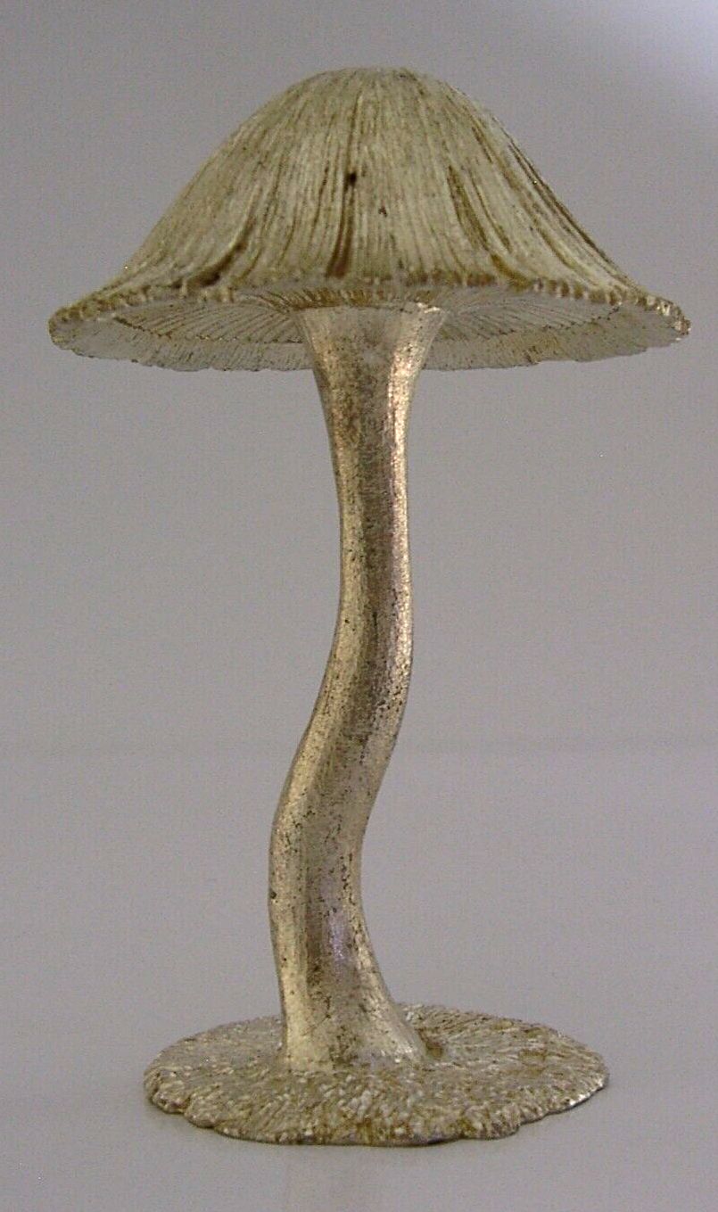 Rare 1 Of 20 Sterling Silver Christopher Lawrence Mushroom 1976 256g Rabbits photo vintage