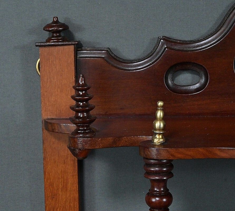 Mahogany Wall Shelf, Louis Philippe Period – Mid 19th Century photo 560.0