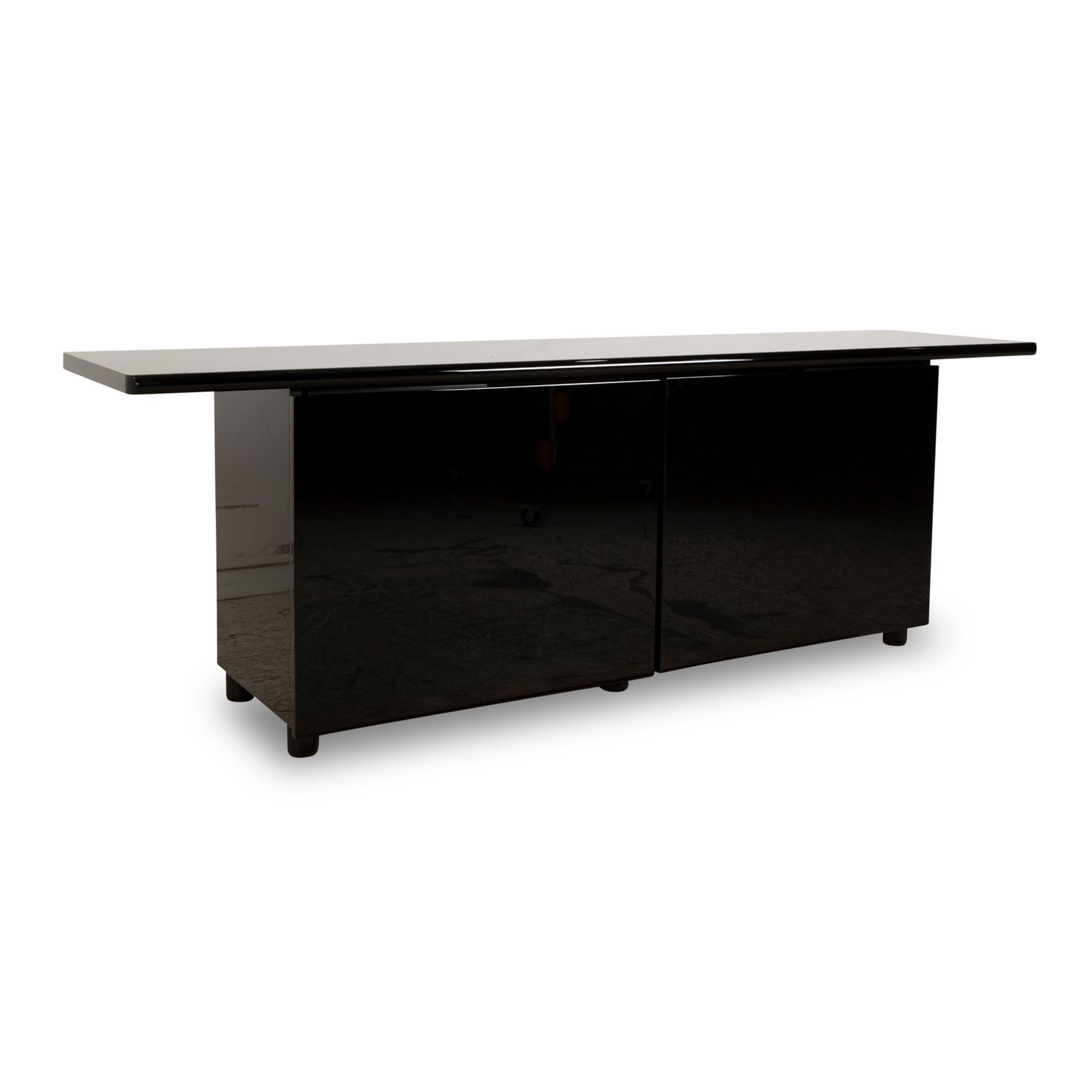 Buffet Verardo en bois noir photo for sale