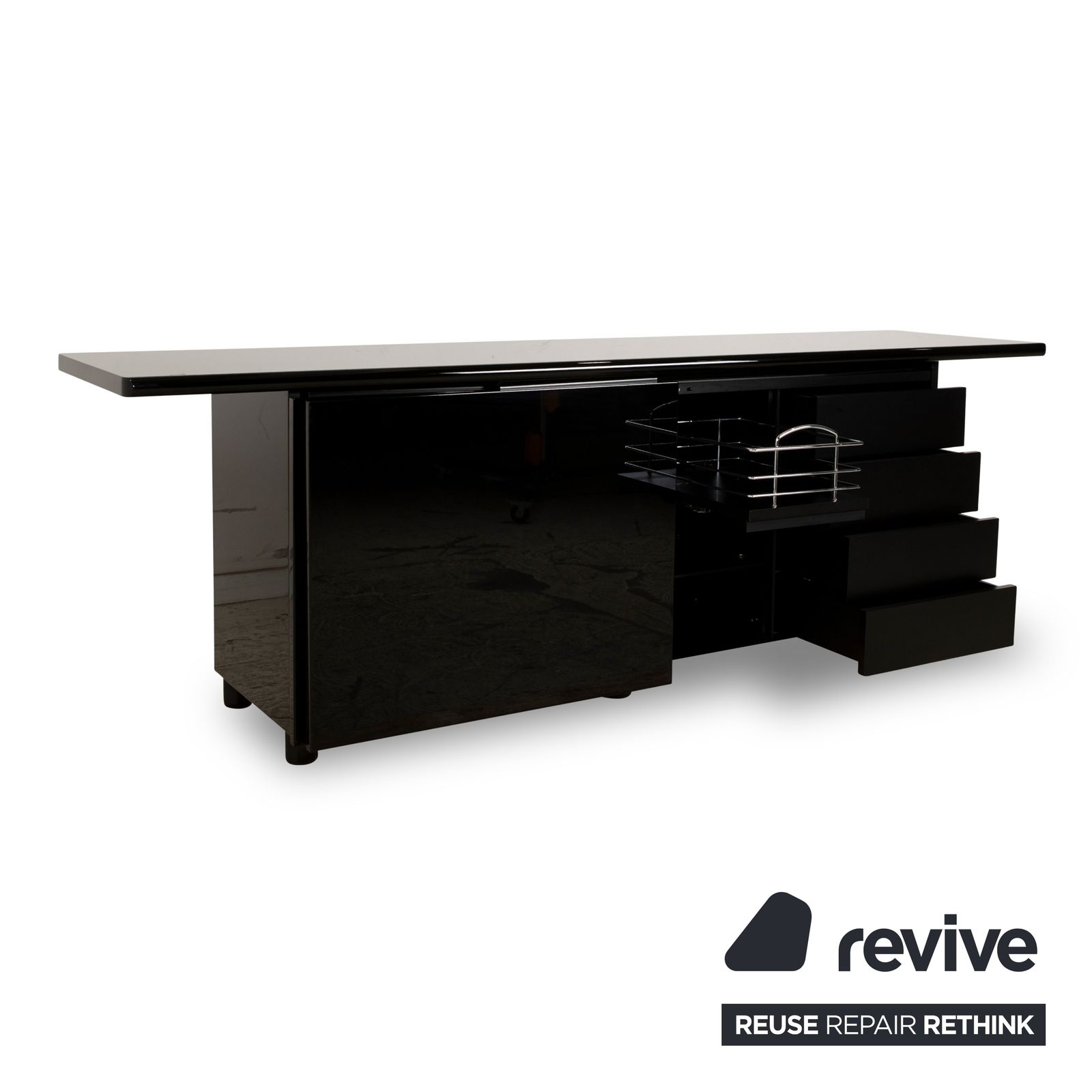 Buffet Verardo en bois noir photo 3017.0