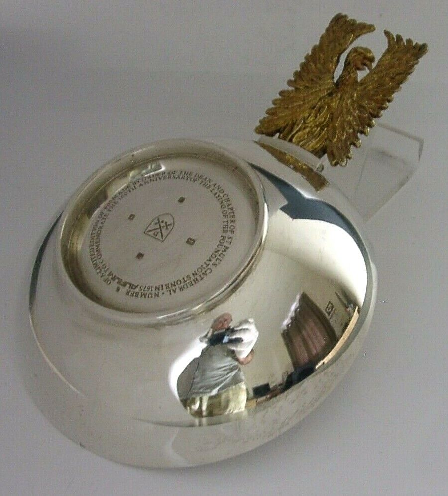 No 5 240g Jocelyn Burton Sterling Silver St Paul's Cathedral Bowl 1975 Aurum photo buy