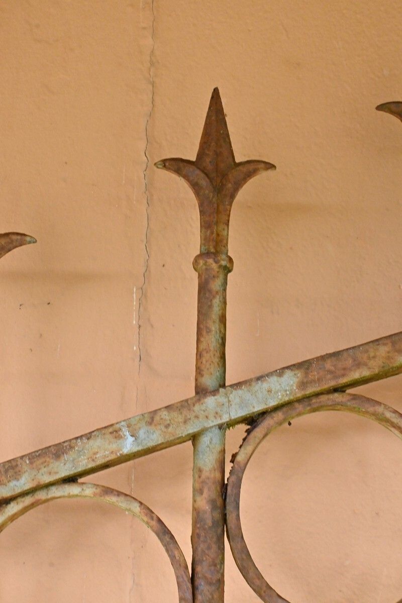 Important Iron Property Gate – Part 1 Of The 19th Century photo buy