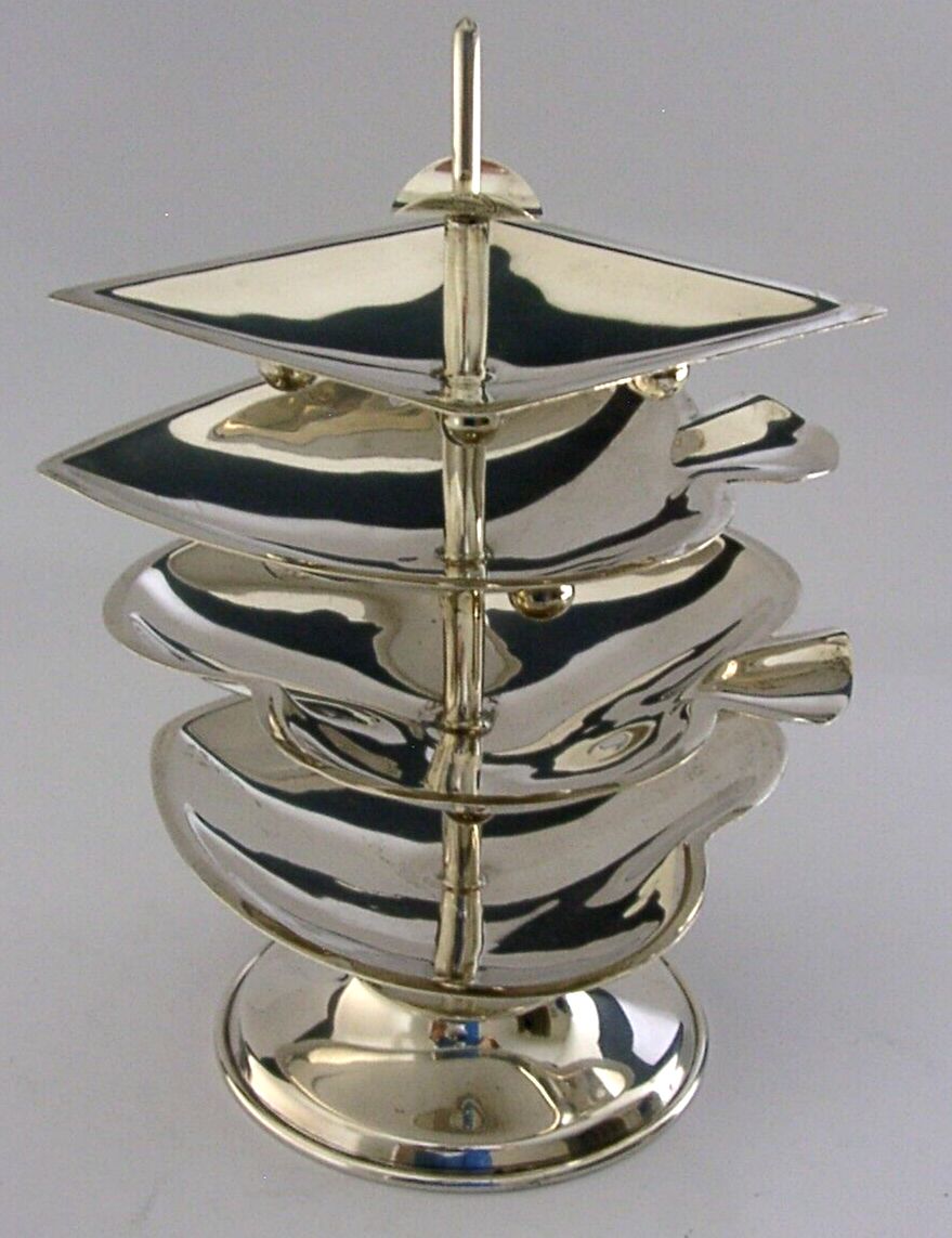 Stunning Sterling Silver Playing Card Dishes C1980 Mexican 215g Poker Bridge photo Home Decor
