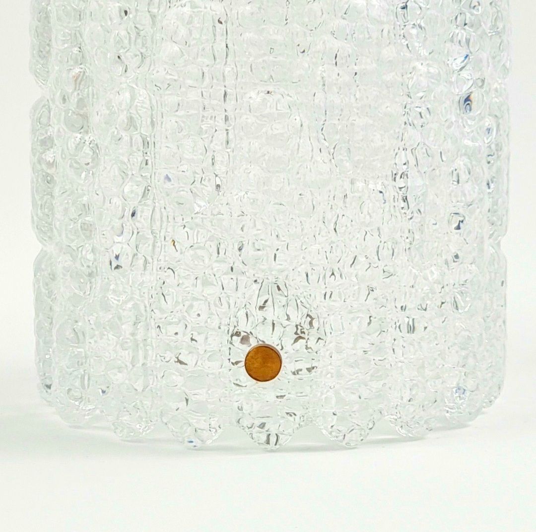 photo furniture Mid Century Scandinavian Crystal Glass & Brass Ceiling Light By Carl Fagerlund For Orrefors, Sweden, 1960s