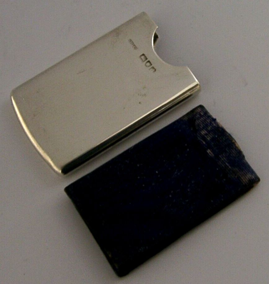 Rare Sampson Mordan Sterling Silver Medical Plaster Case Holder 1899 Antique photo Home Decor