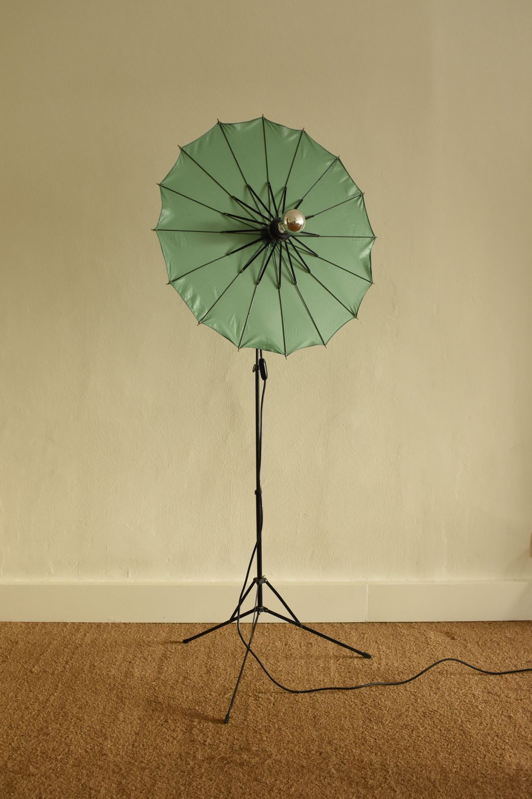 Metal Floor Lamp, France, 1970s photo furniture