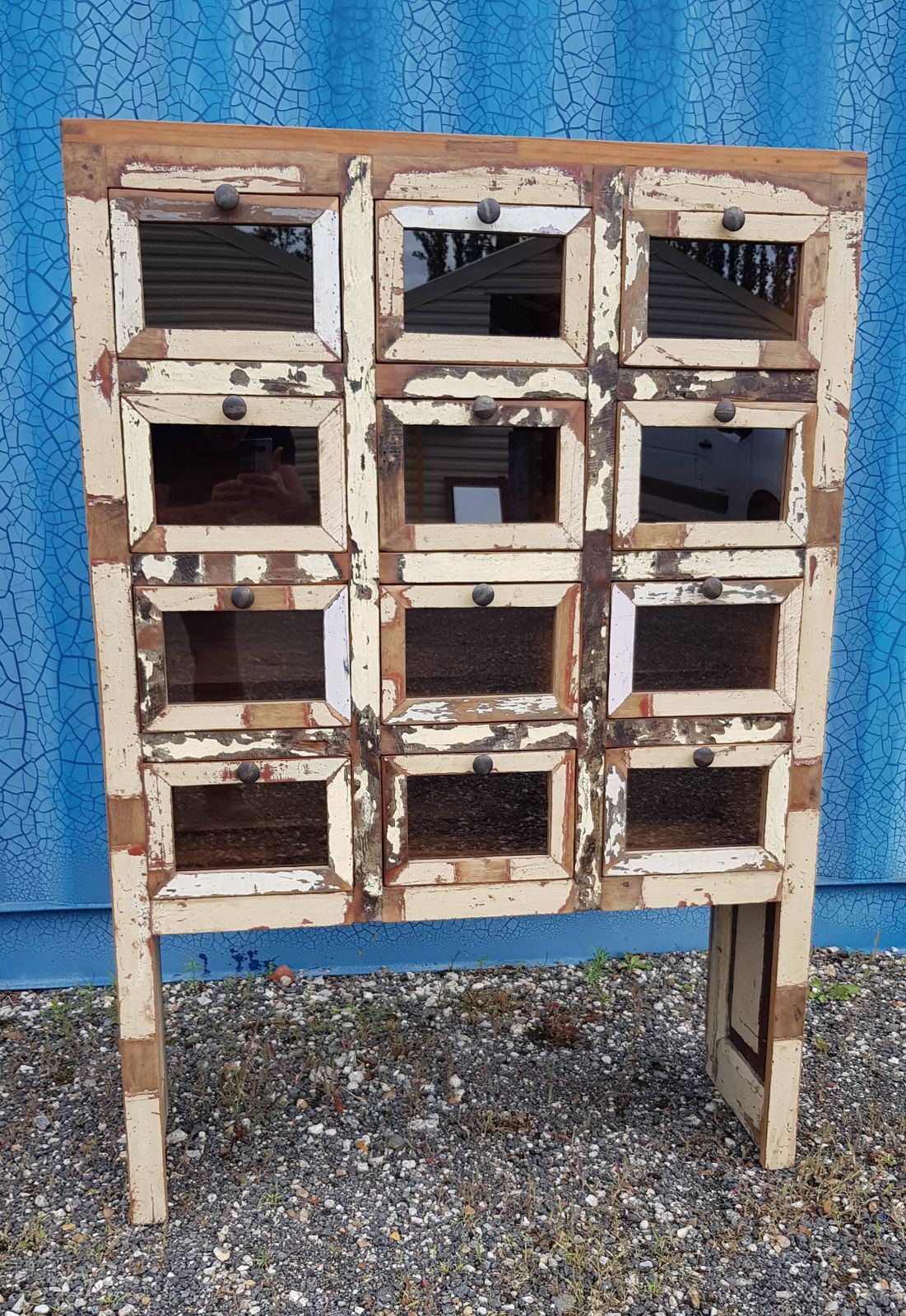 photo furniture Merchant's Furniture   12 Drawer Teak Chest Of Drawers