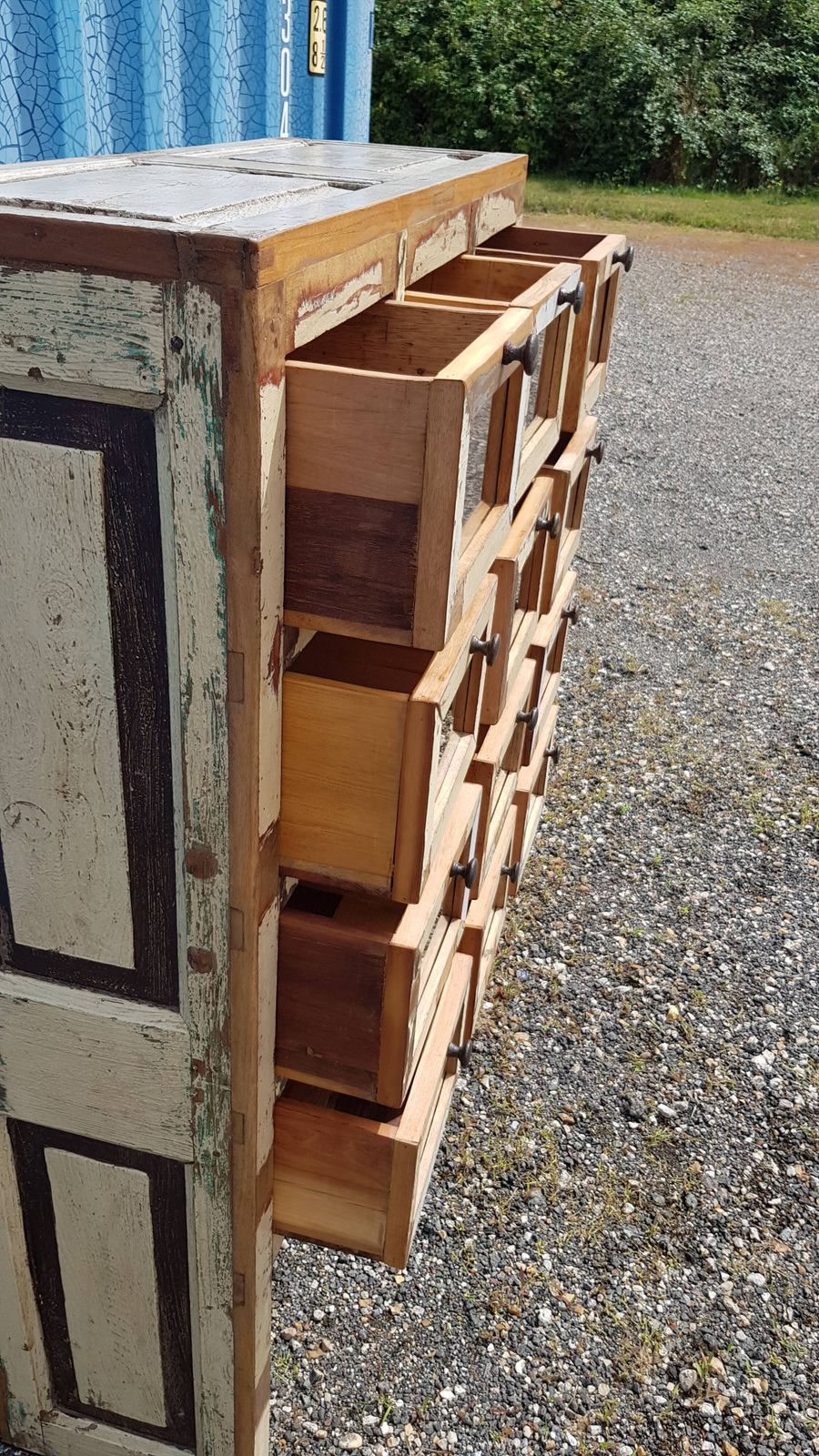 photo vinterior Merchant's Furniture   12 Drawer Teak Chest Of Drawers