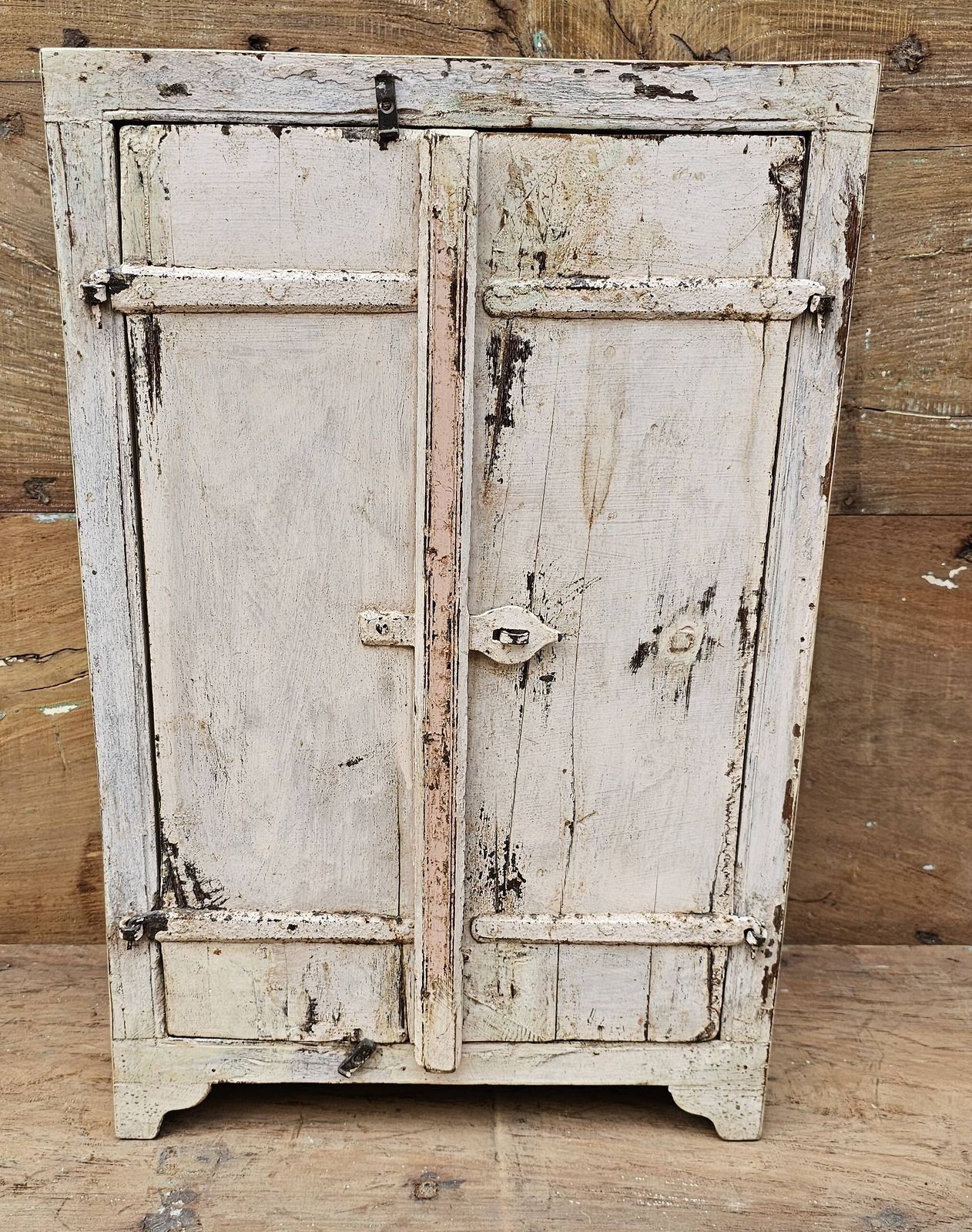 Antique Bedside Cabinet   Tribal Cabinet In Burmese Teak photo Furniture