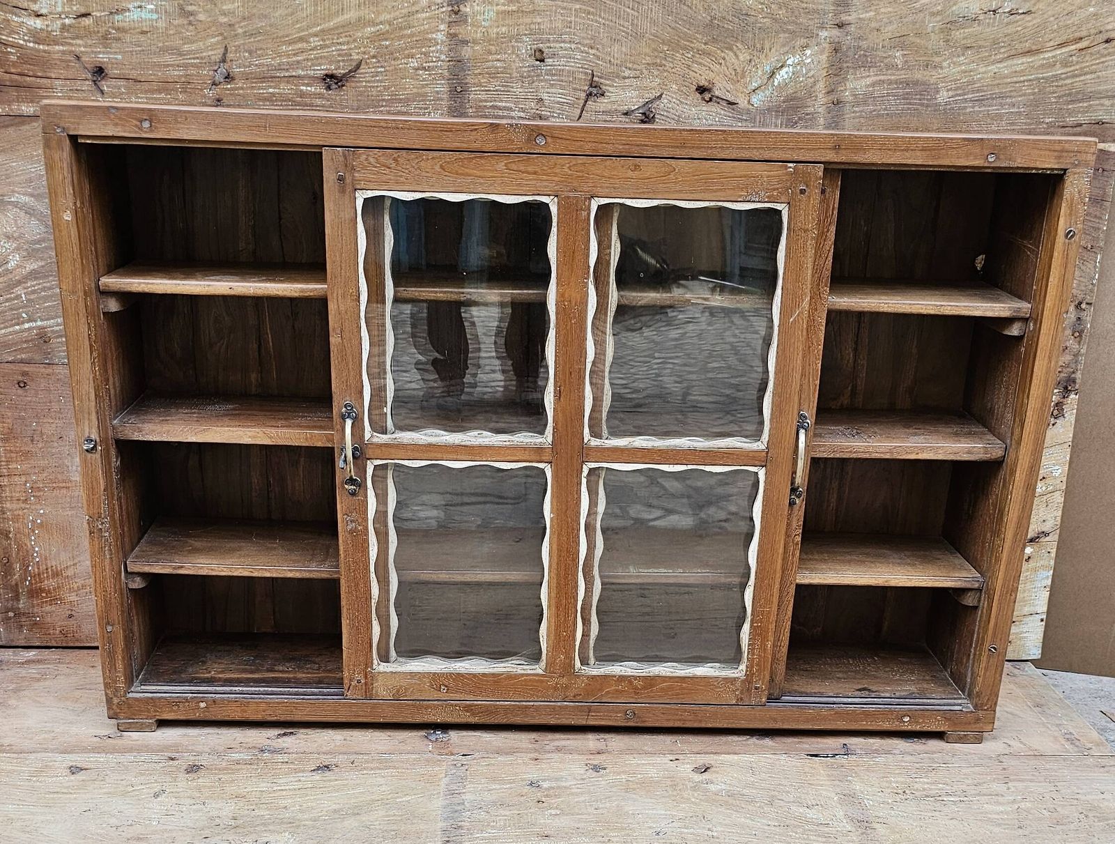 photo for sale Old Art Deco Glazed Sideboard In Burmese Teak