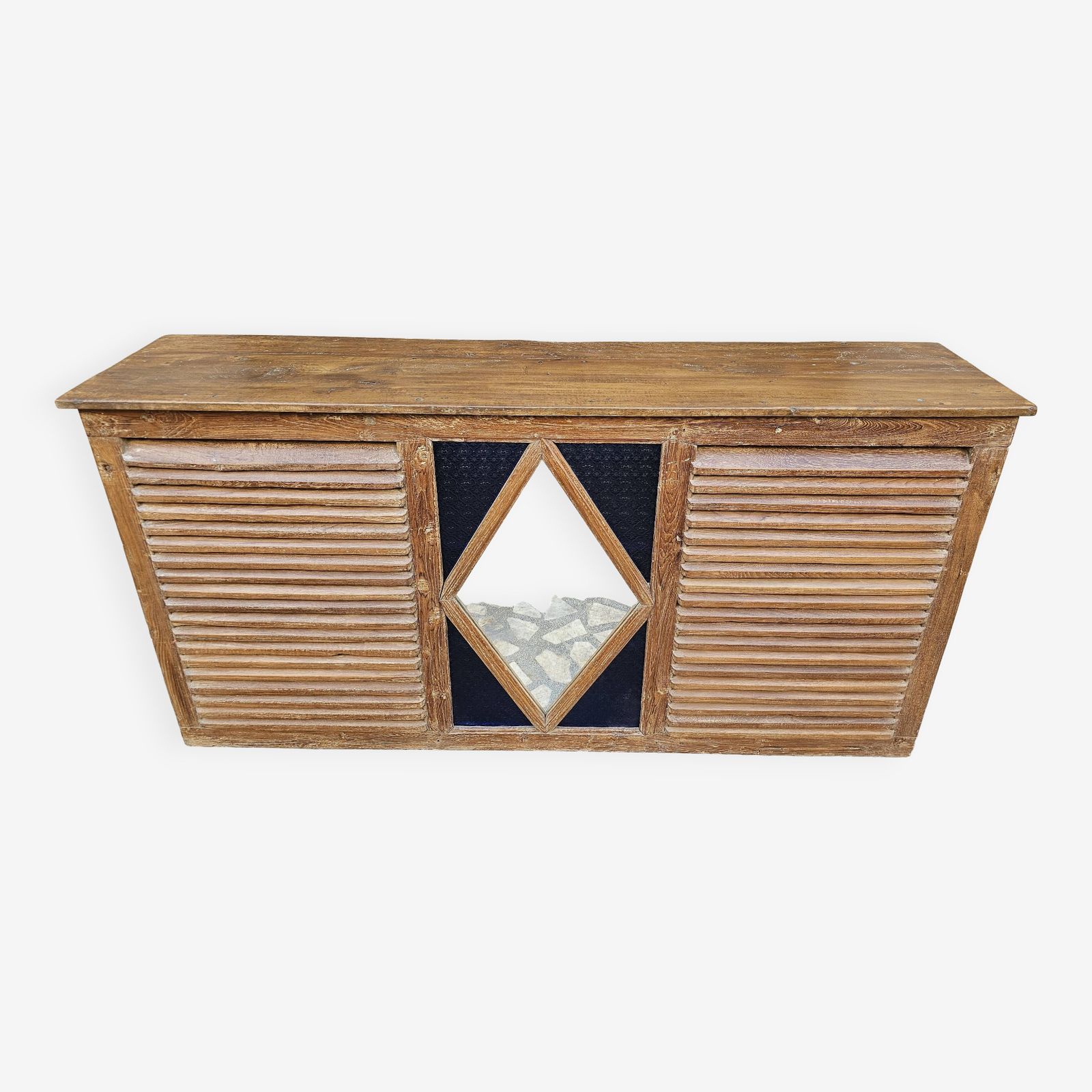 Old Shopkeeper's Counter In Burmese Teak