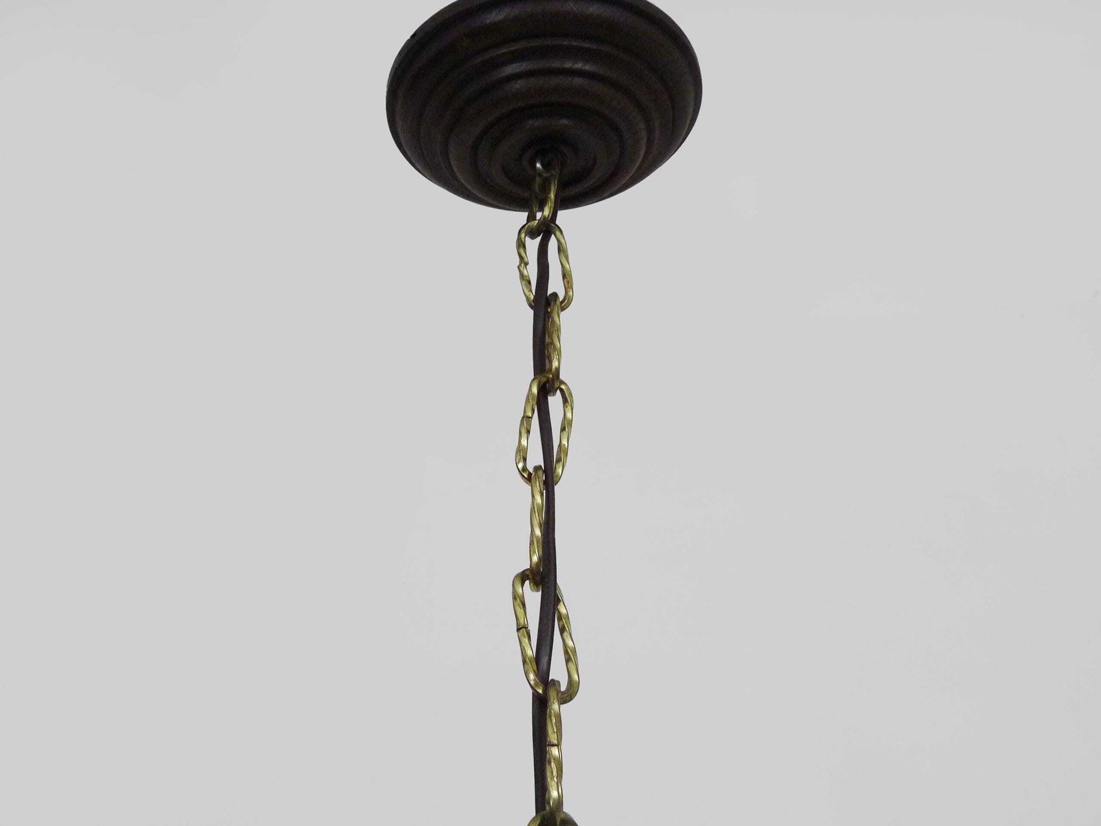 photo furniture Antique 1950s Hand Carved Wooden Dragon Chandelier With 4 Lights