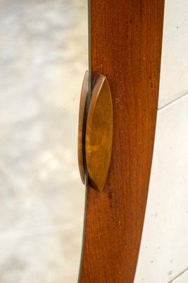 Oval Mirror By Franco Campo & Carlo Graffi For Home, 1950s photo 841.0