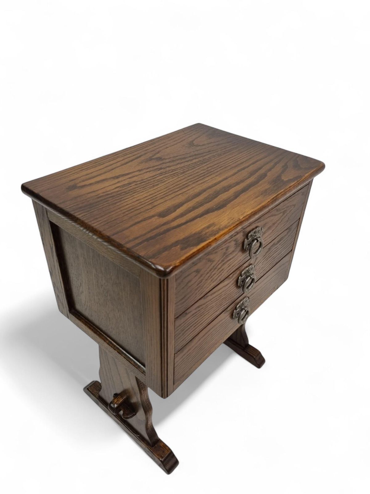 Vintage Oak Bedside Cabinet / Webber Furniture / C1970 photo buy
