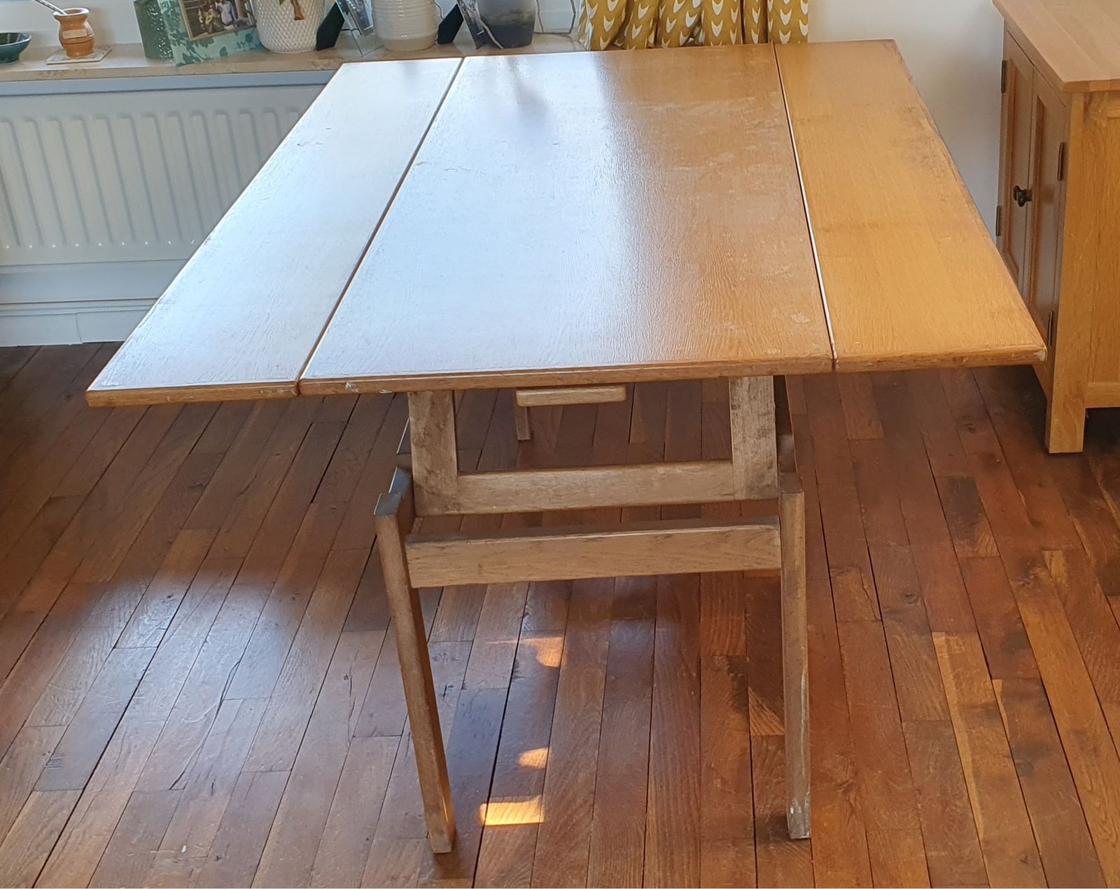 Mid Century Ikea Kombina Dining / Coffee Table In Oak By Eric Worts From 1969   Rare Example photo furniture