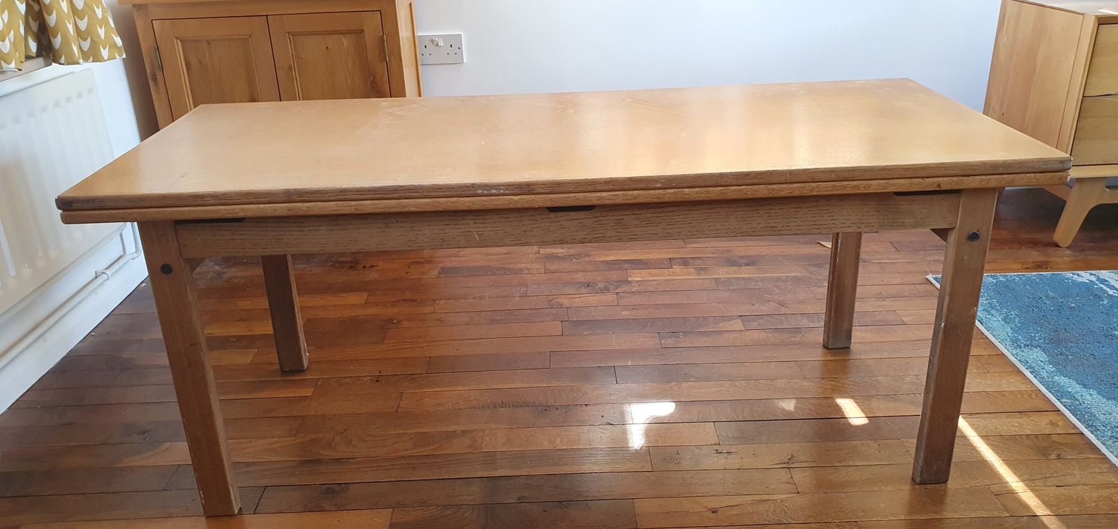 Mid Century Ikea Kombina Dining / Coffee Table In Oak By Eric Worts From 1969   Rare Example photo Furniture