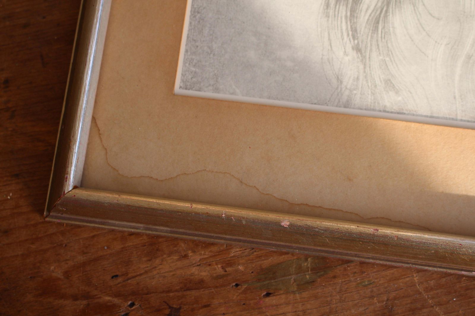 photo for sale Early 20th Collection Of Four Silver Gilt Framed Da Vinci Portrait Prints