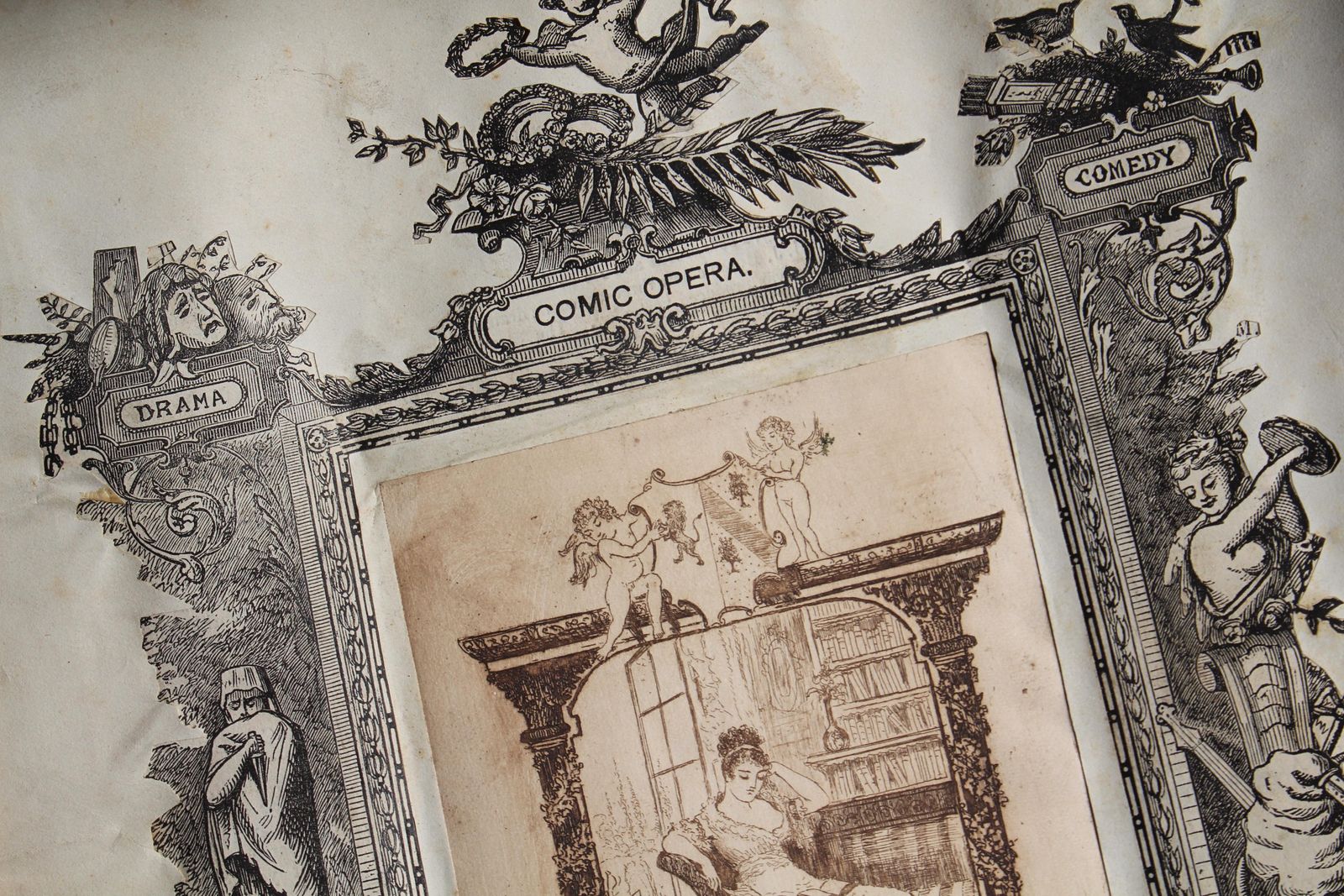 19th C Theatre Interest Photograph Album Of Actors & Actresses Circa 1880 photo for sale