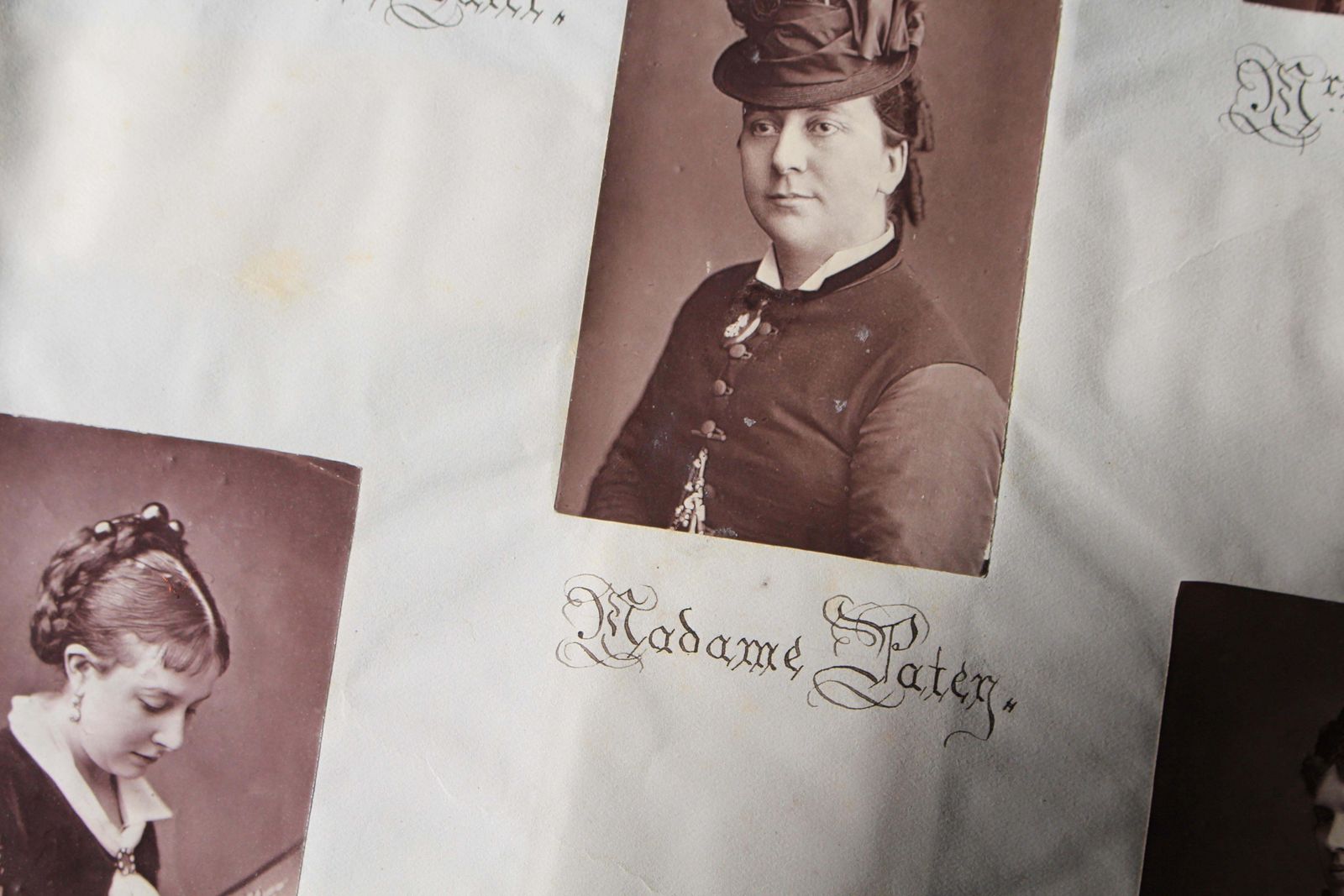 19th C Theatre Interest Photograph Album Of Actors & Actresses Circa 1880 photo vinterior