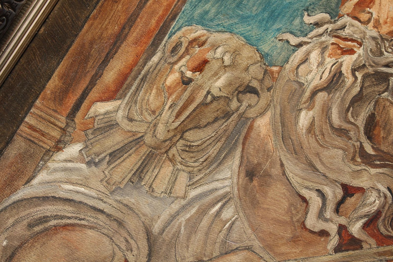 photo vinterior Five Mid 20th C Fairground Oil On Board Mythical Folk Art Portraits Of Kings